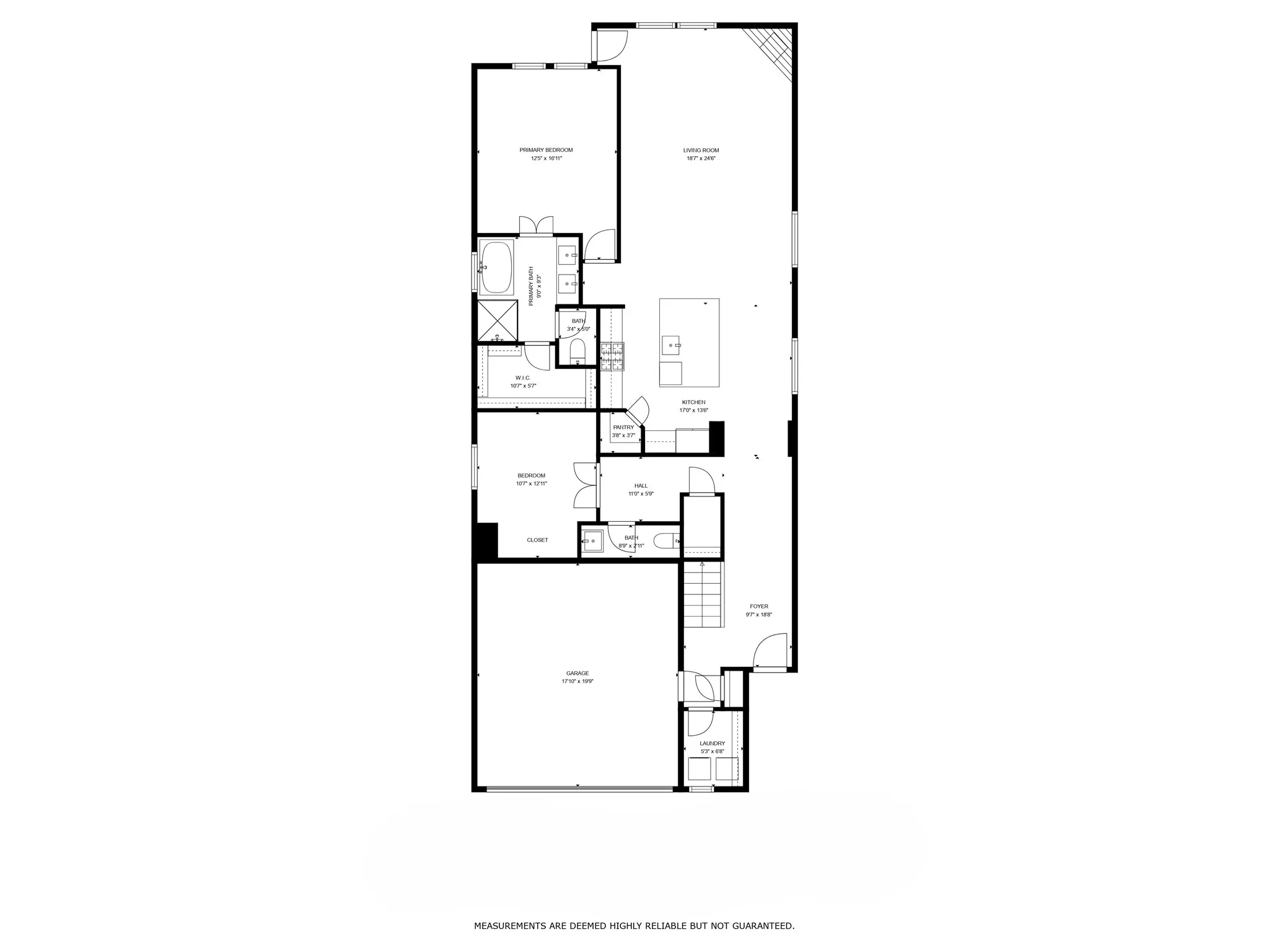 The Primary Suite and 4th Bedroom/ Office are on the Main Level