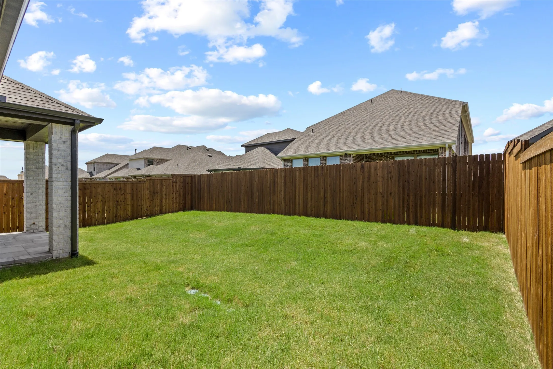 Fully Fenced Backyard Space