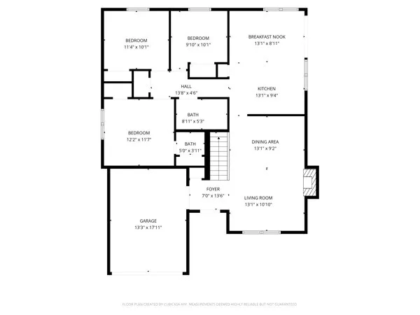 View of room layout