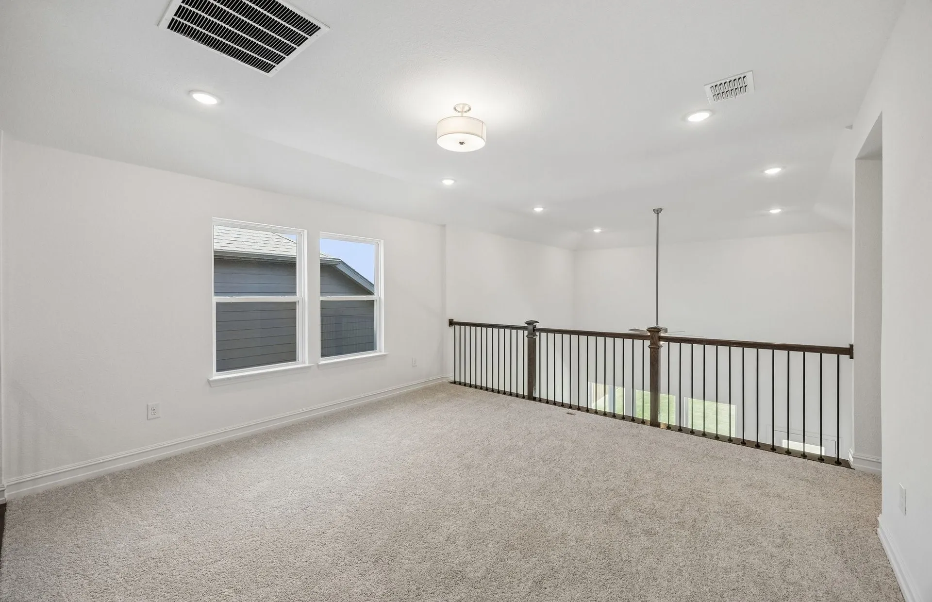 Spacious loft on second level