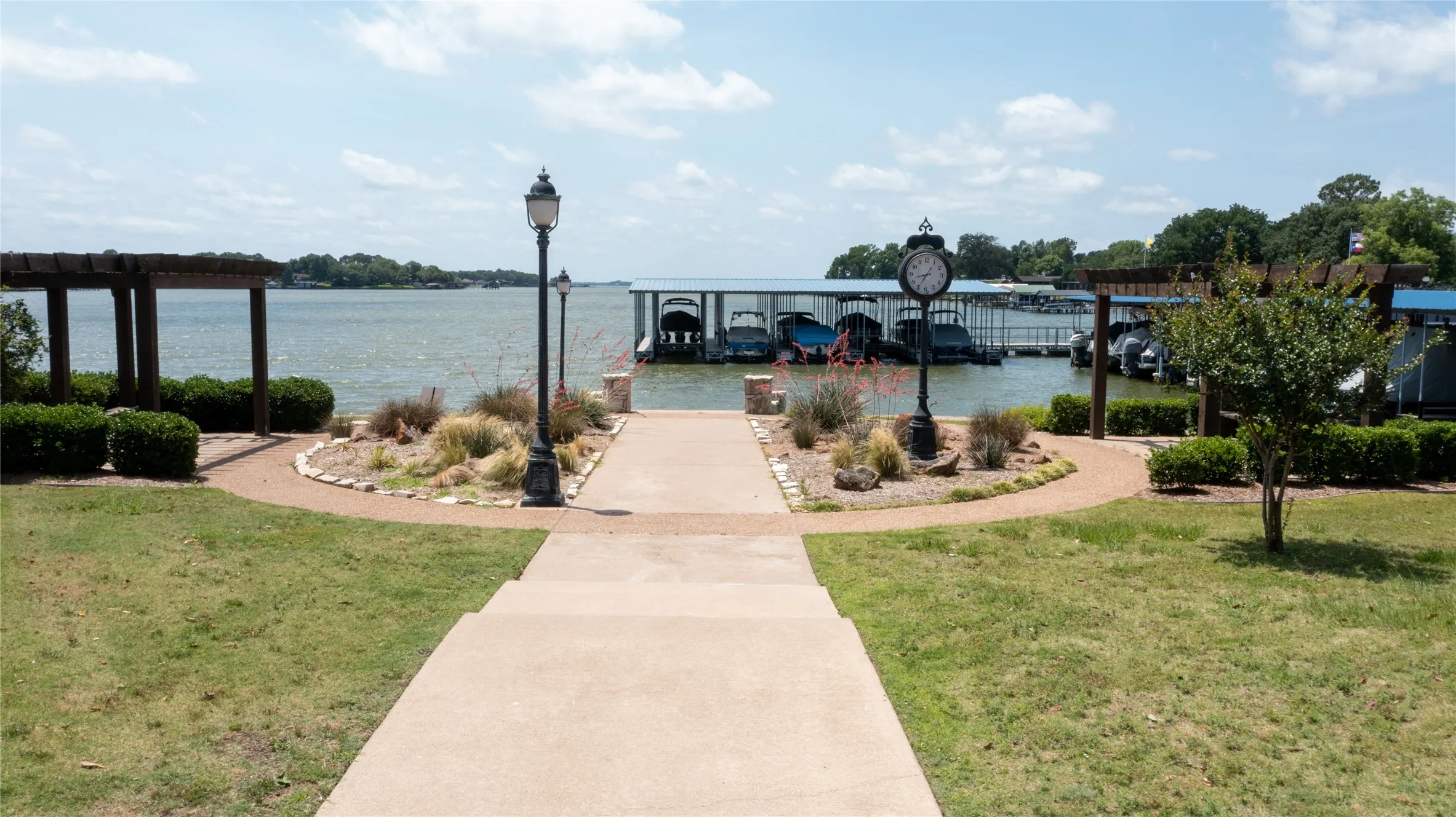 Community lighted walkways