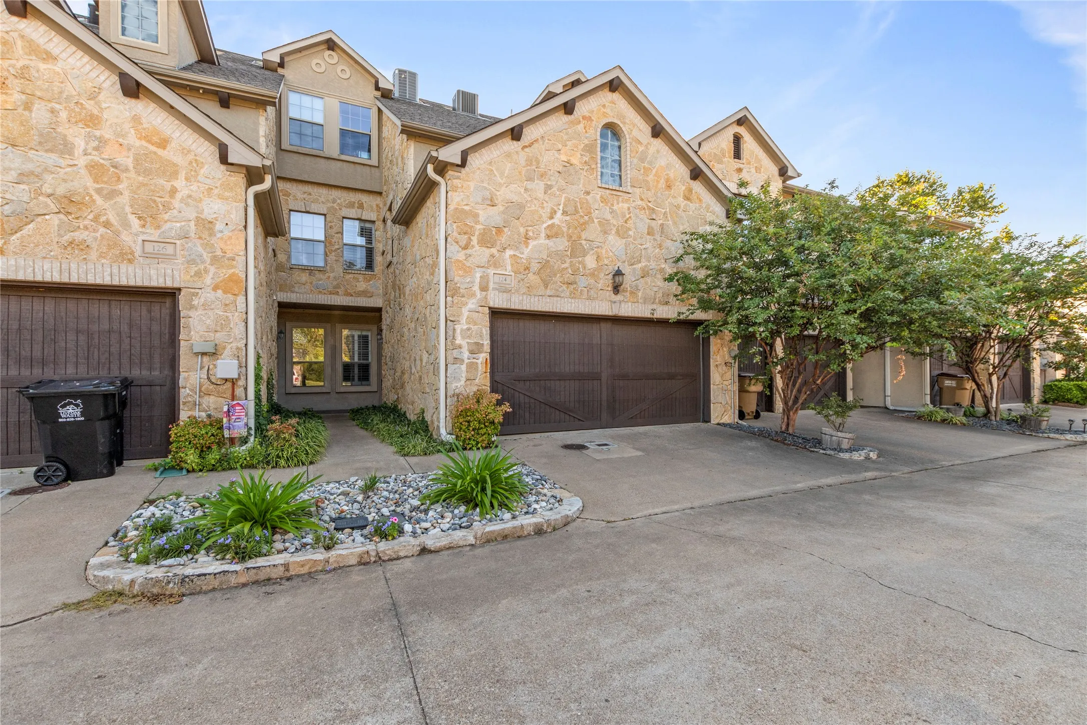 Two car garage