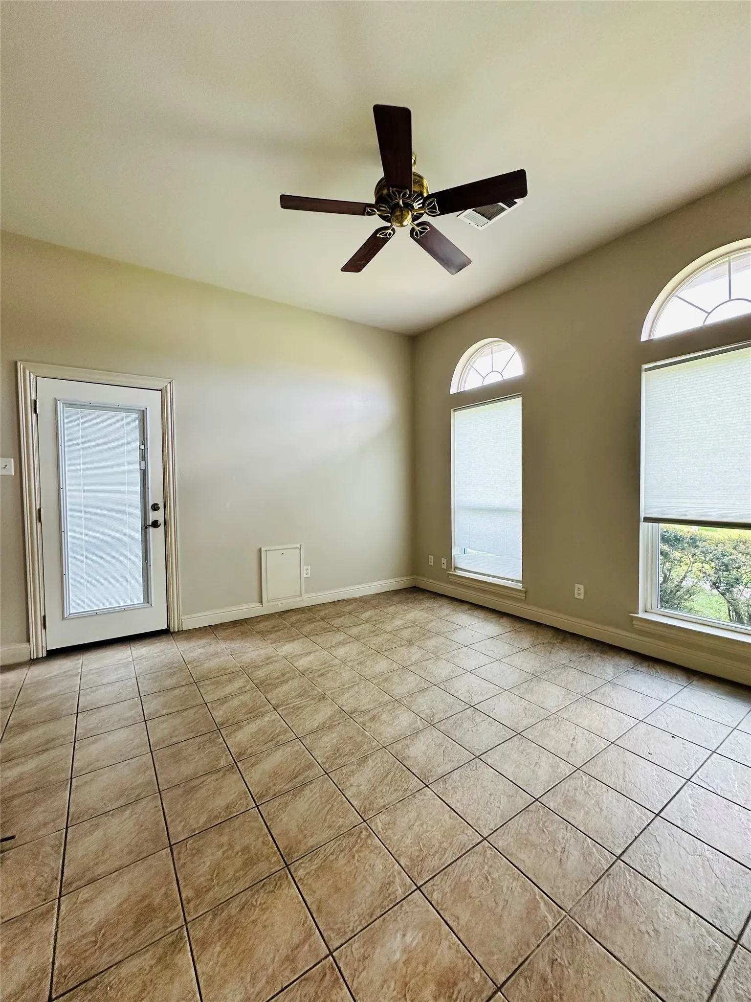 Bedroom with private entry.
