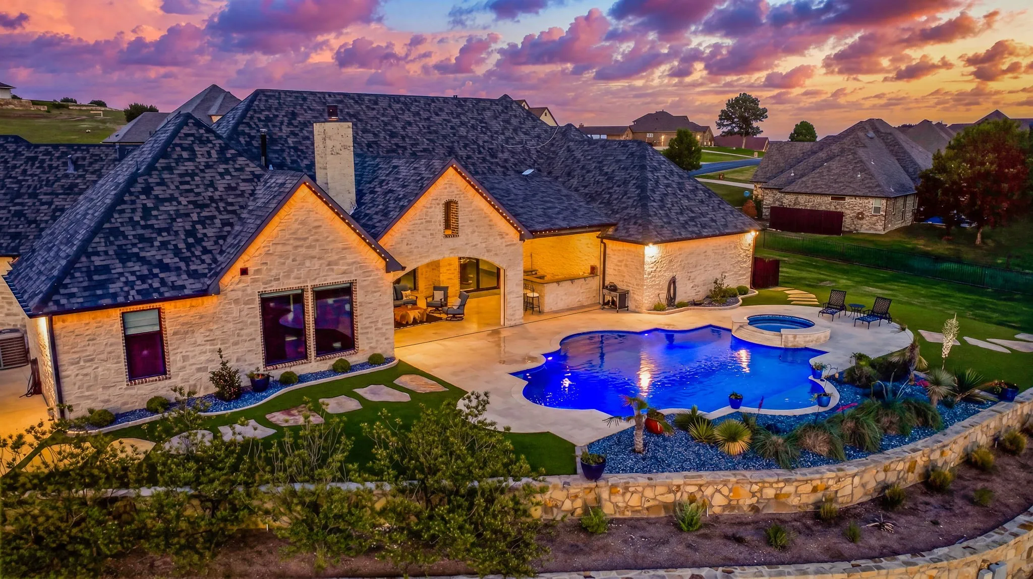 Single Family Residence For Sale in Parker County , 144 Condor View, Weatherford, Texas 76087, 4 Bedrooms, 3 Bathrooms, 3 Garage spaces, 4,530 Sqft, built in 2022, Price $2,200,000, mls#21233975, Real Estate Agent in Weatherford, Homes For Sale in Parker county, Homes For Sale in Weatherford, Realtor in Weatherford Texas, Real Estate Brokerage Independent Realty Texas, Luminita Cordes Realtor