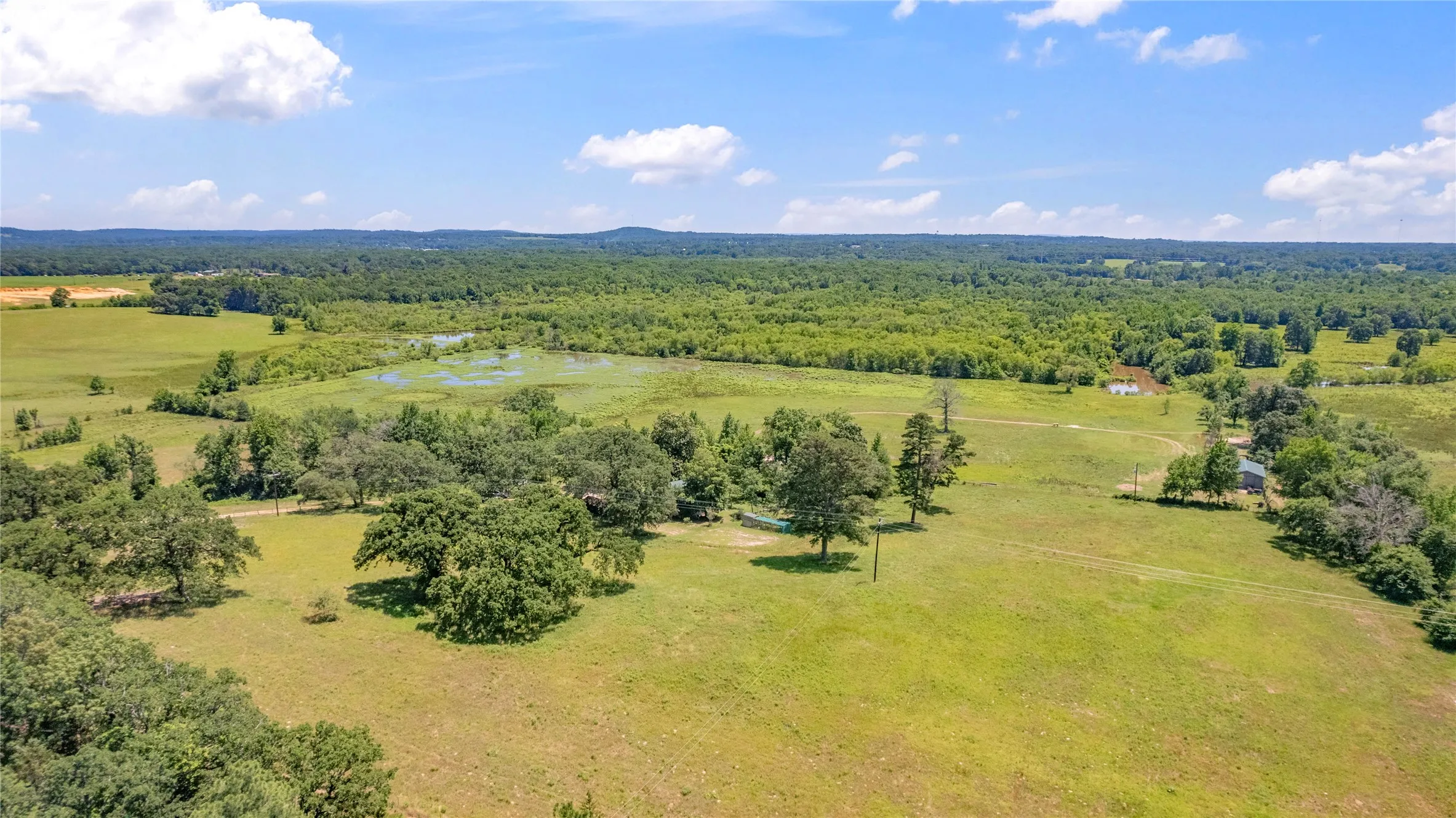 Bird's eye view with a rural view