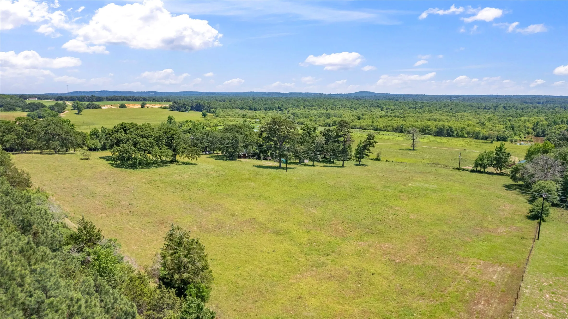 Drone / aerial view with a rural view