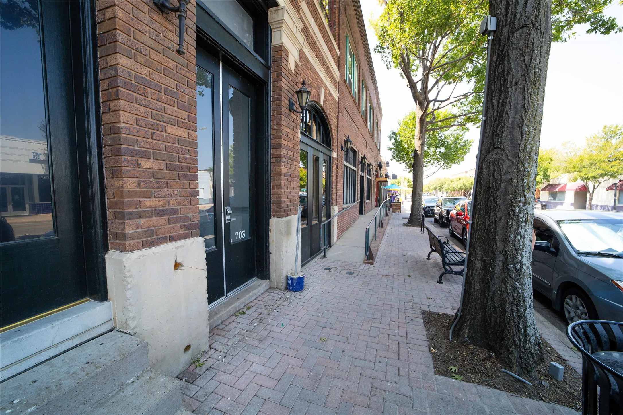 Located on W Magnolia Ave