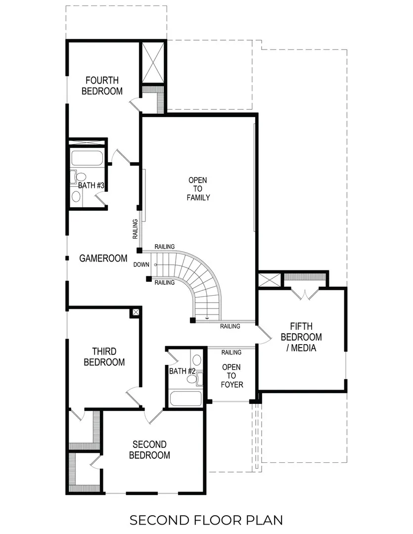 Cooper F Second Floor Plan