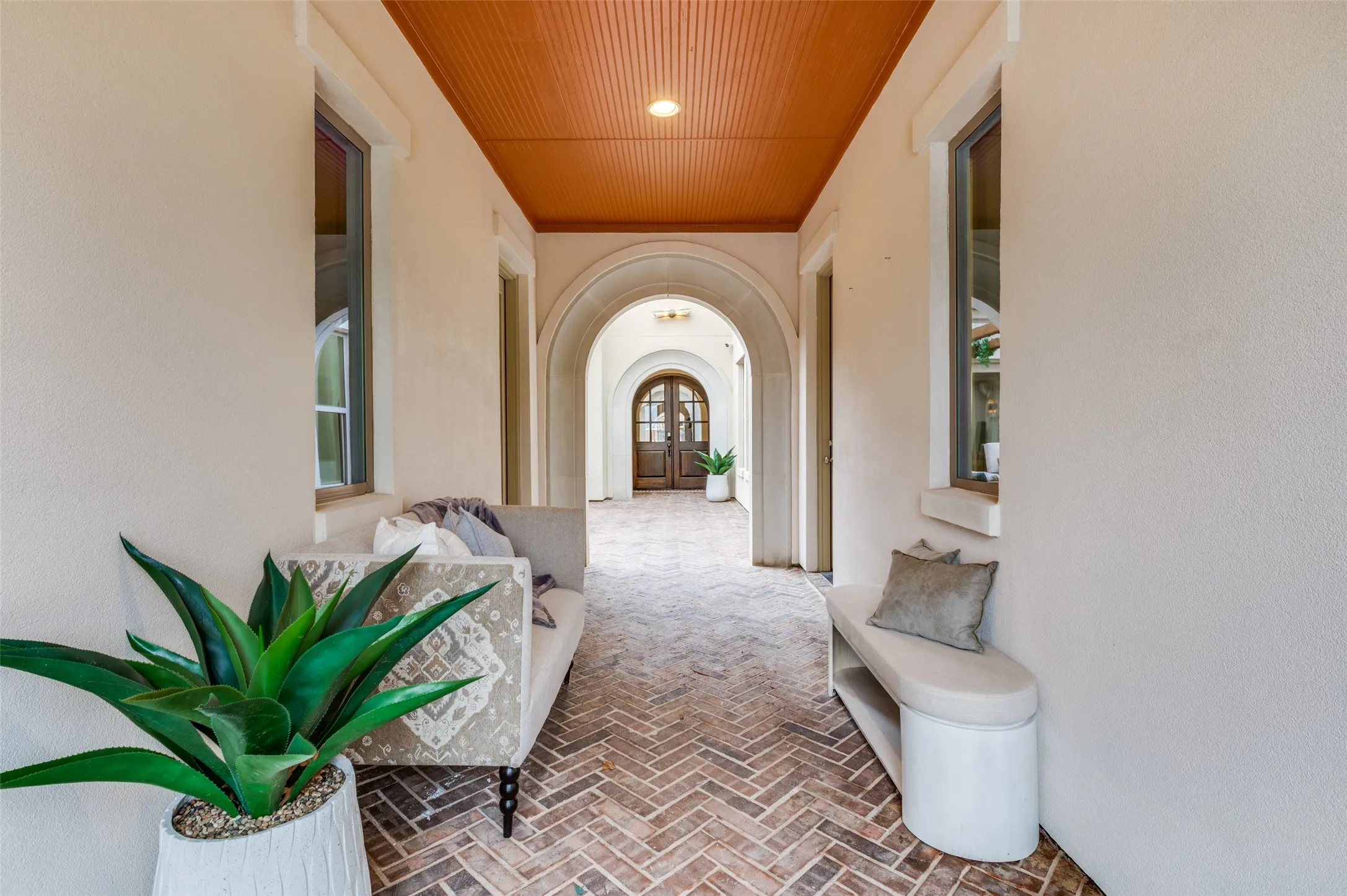 Front Courtyard Entry