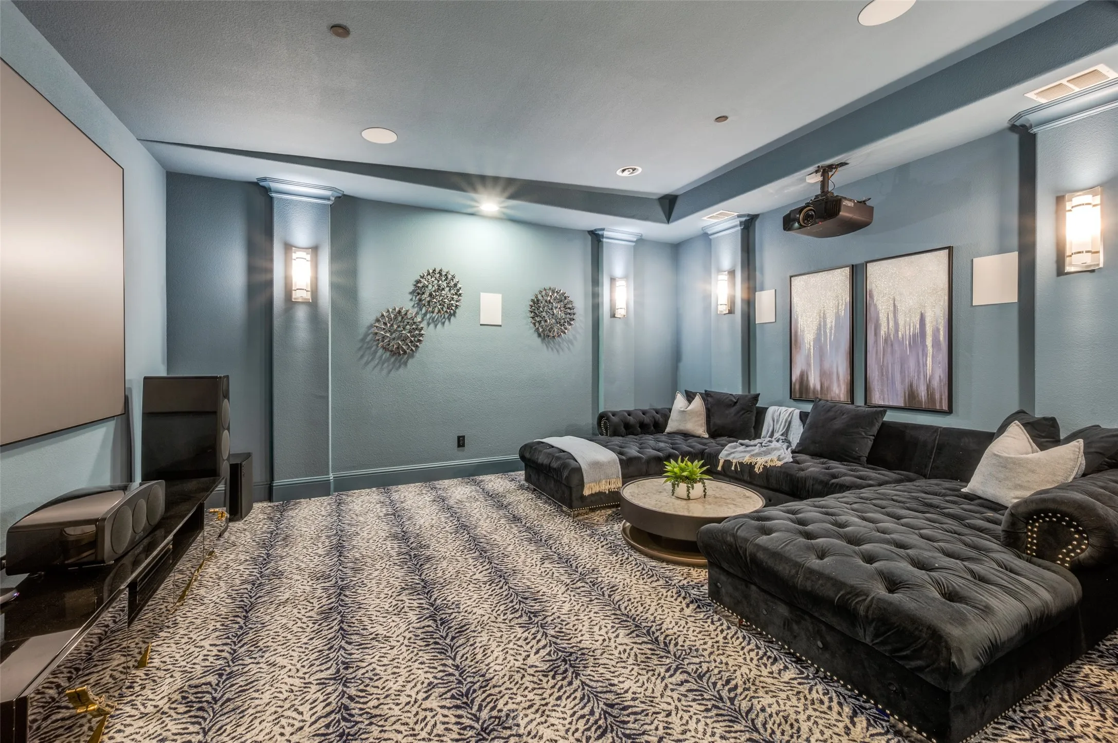 Downstairs Media Room