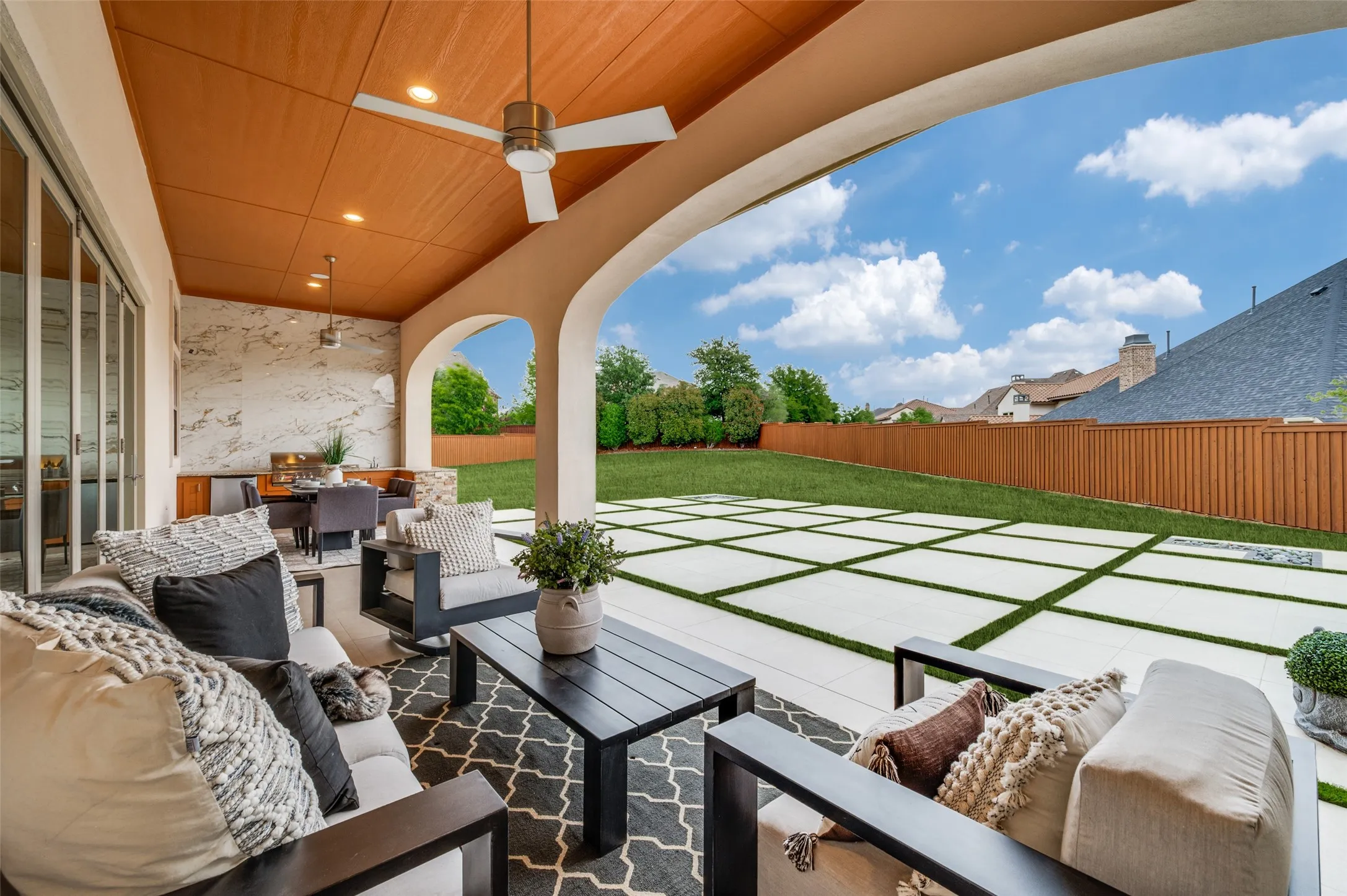 Backyard Patio