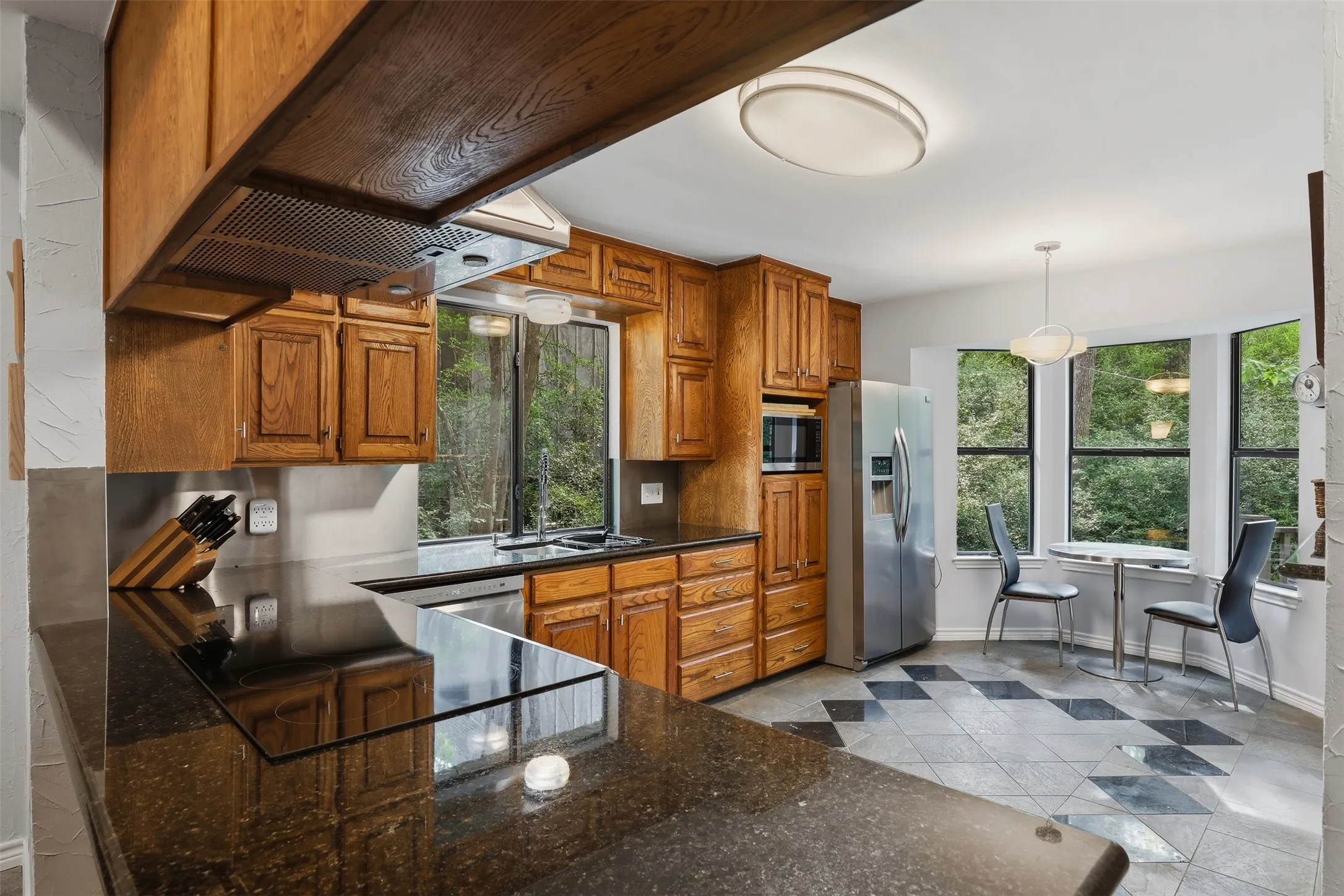 lots of windows and natural light