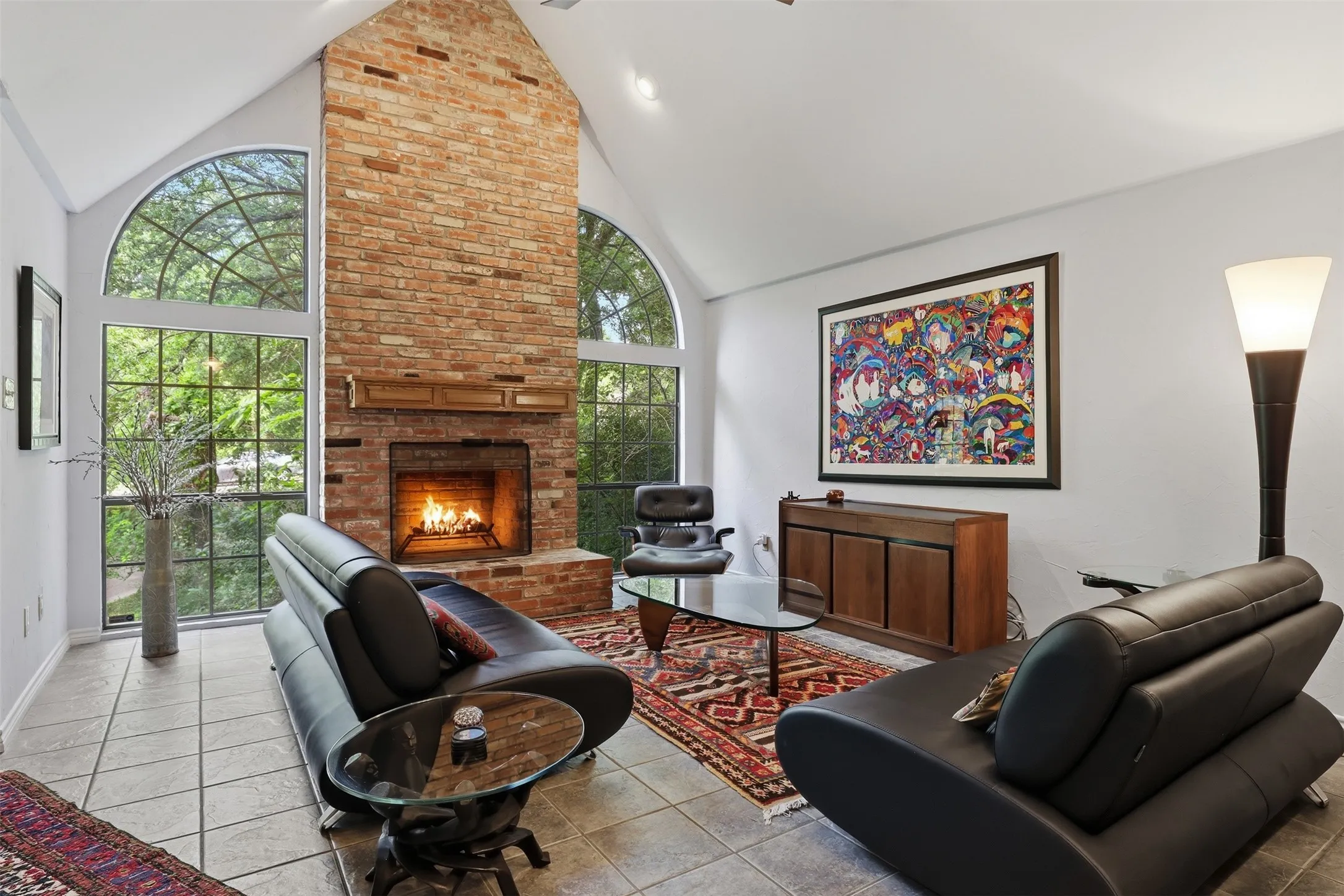 Front living room on 2nd level