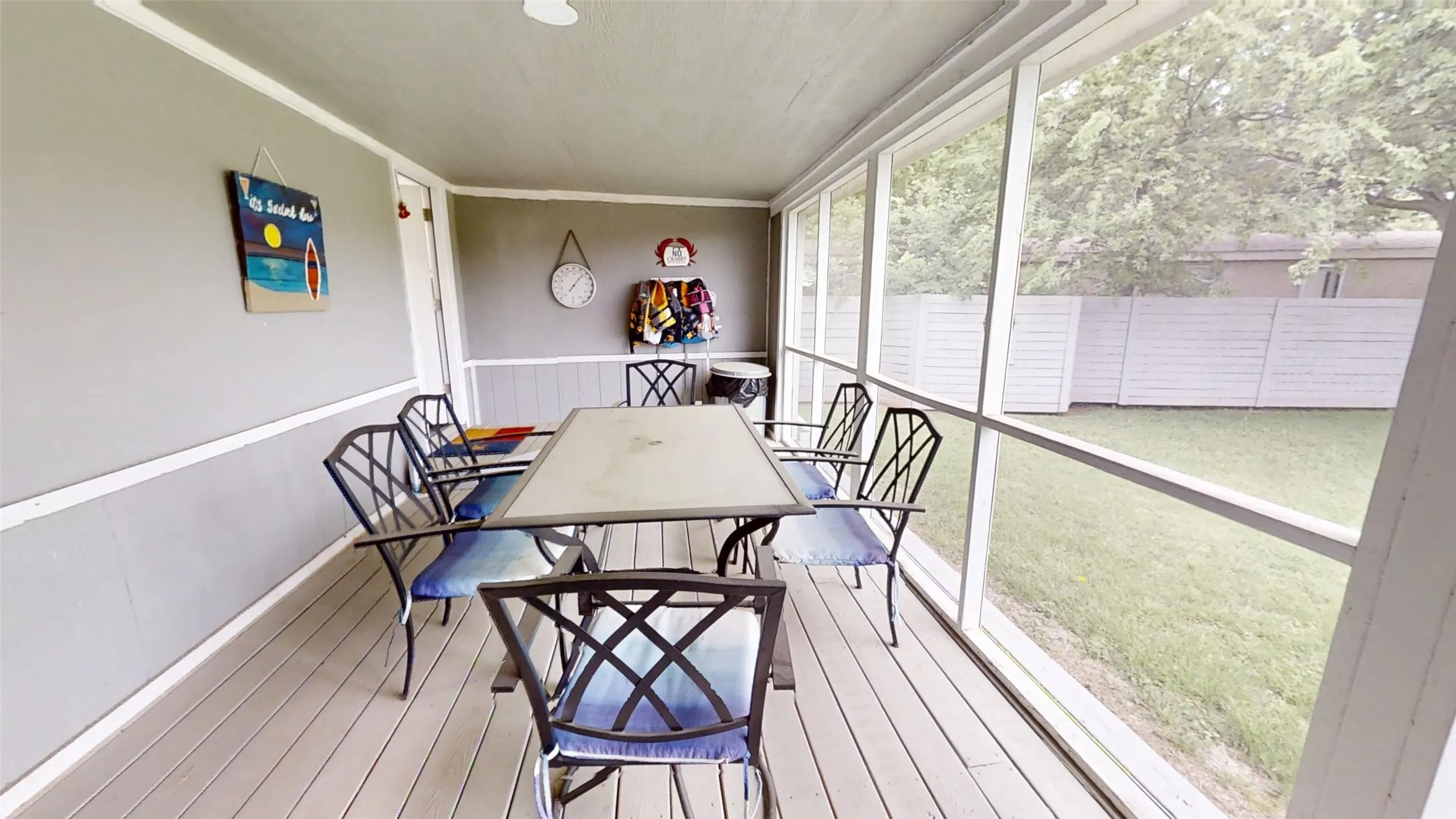 Large Screened porch