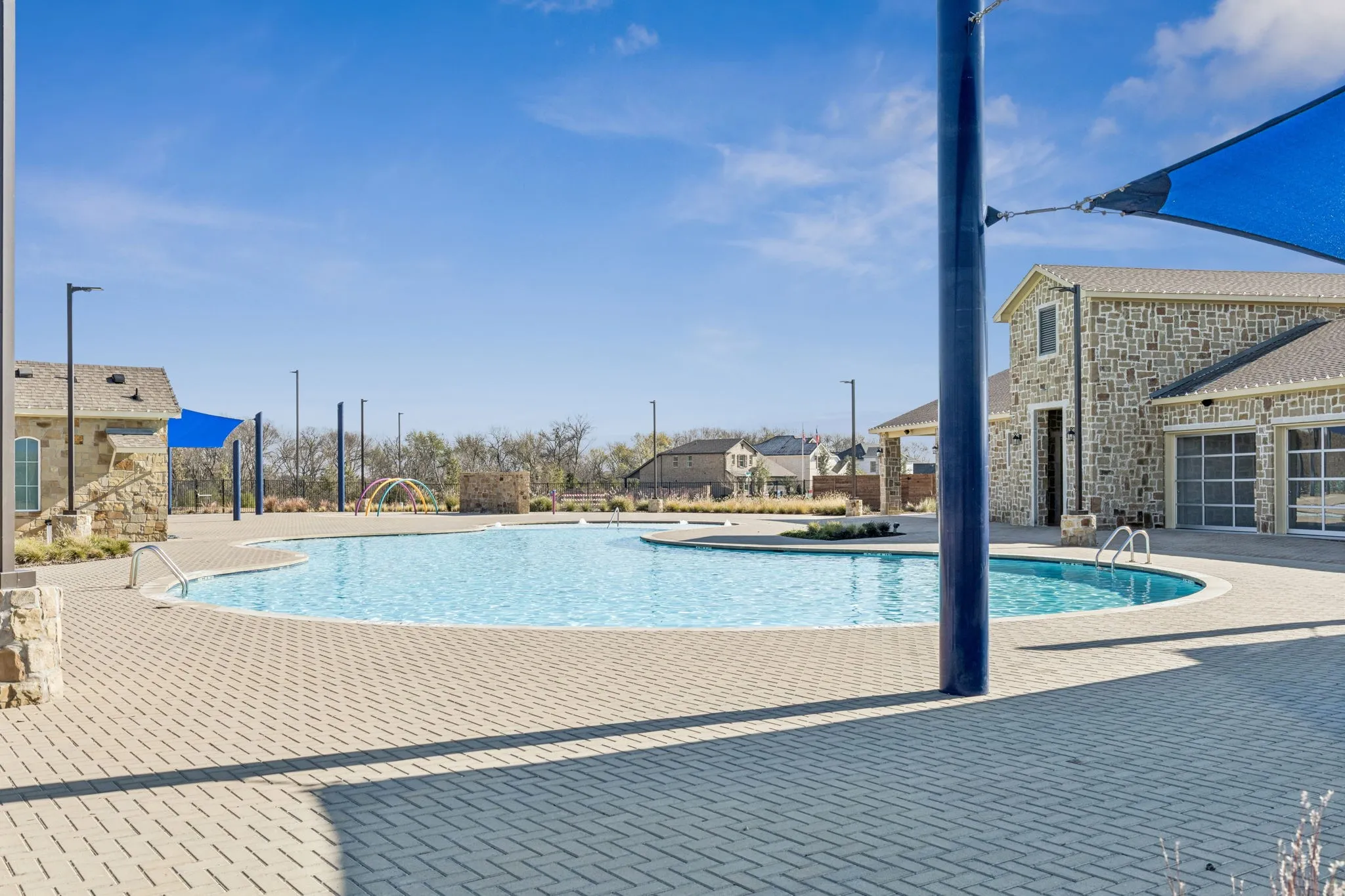 Resort style pool