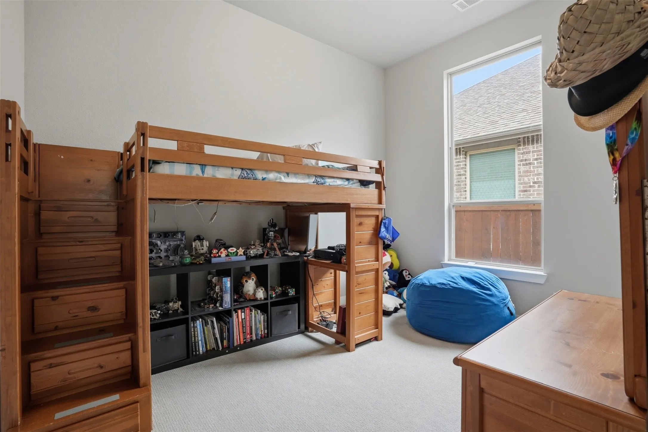 Bedroom #3, also features a walk in closet and natural light