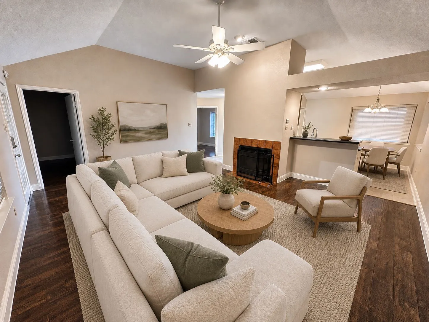 Virtual staging