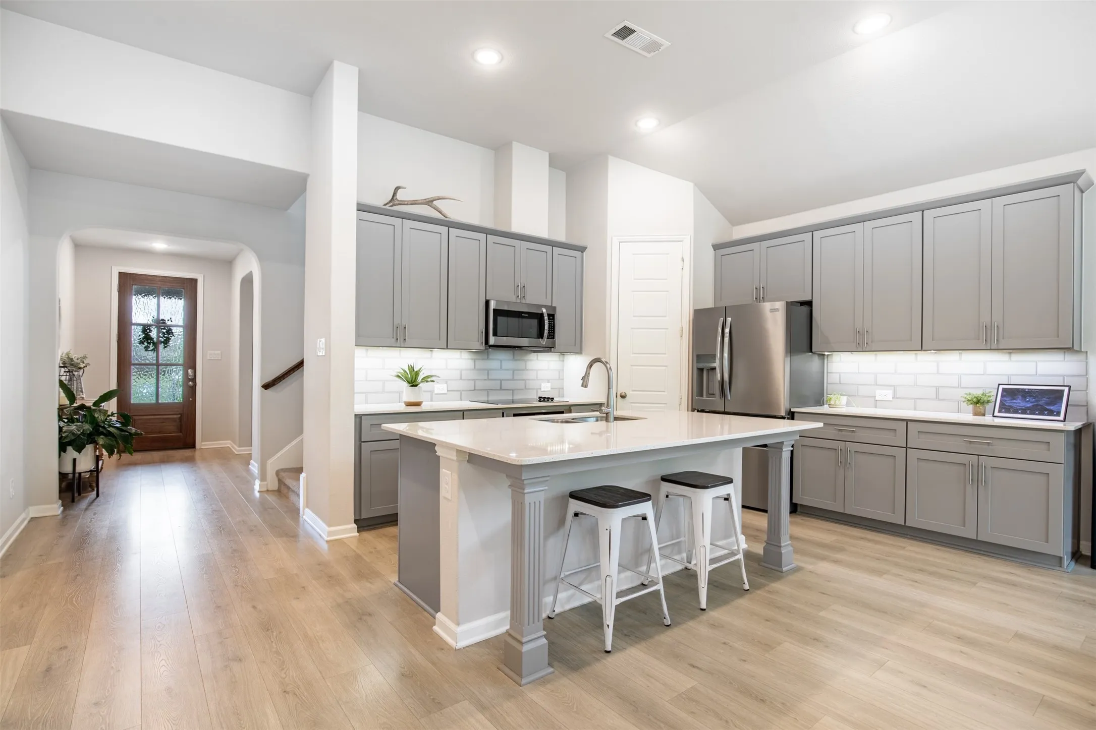 Open concept kitchen. Perfect for entertaining!