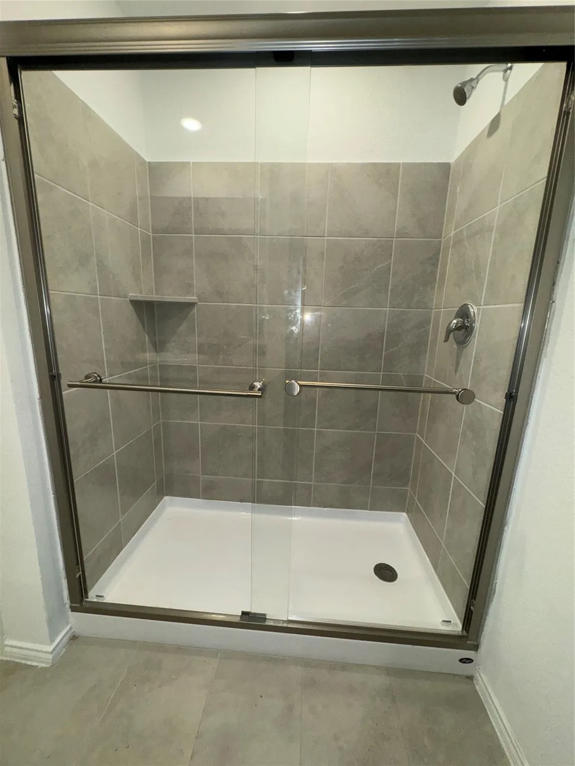 sliding-glass shower upgrade