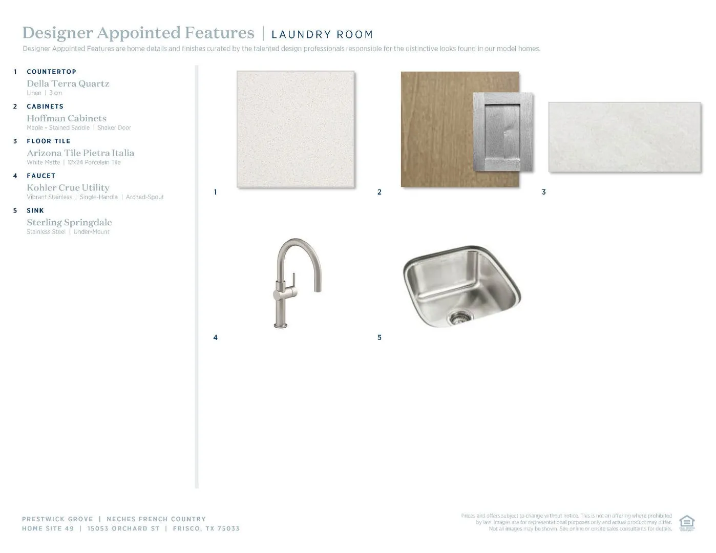 Neches French Country-Laundry Room Selections