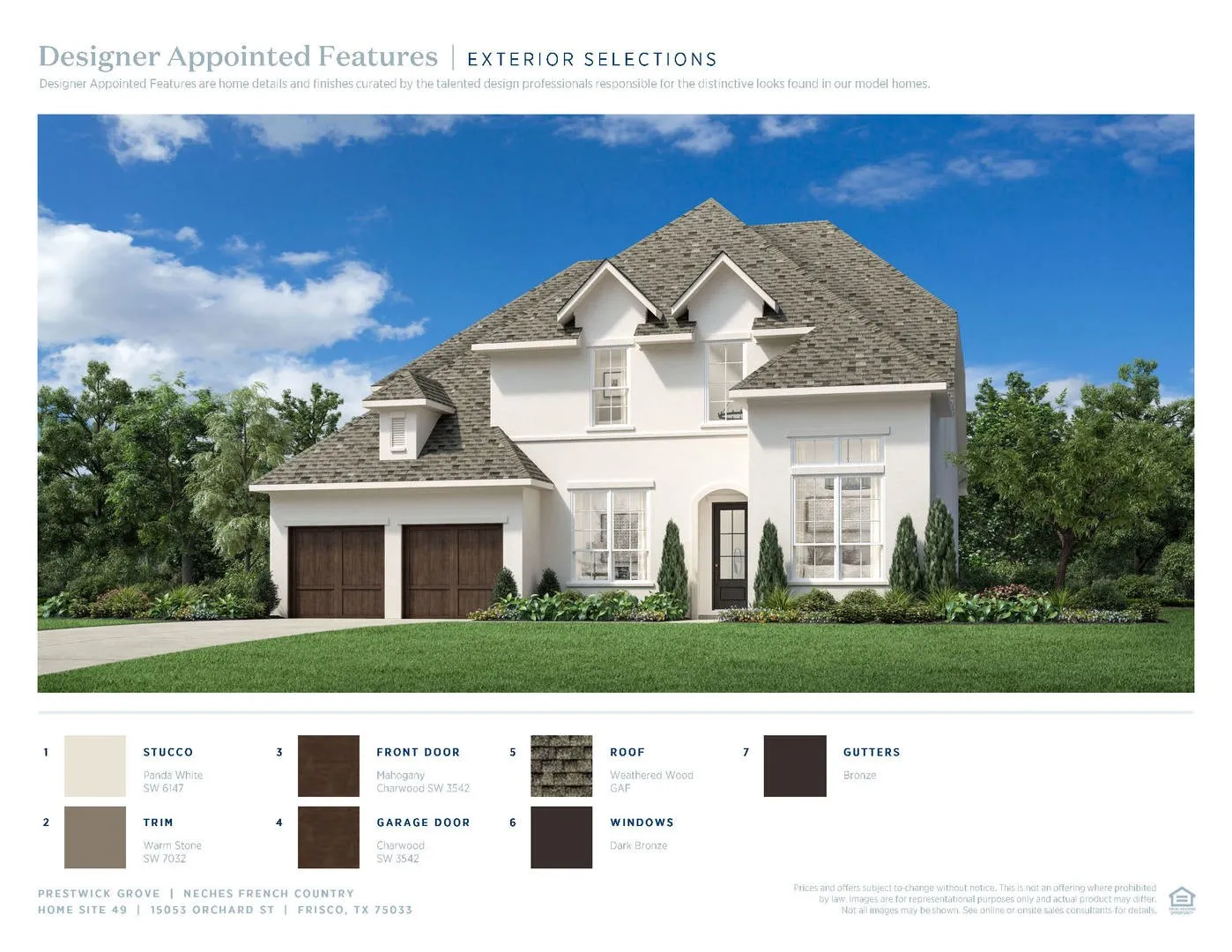 Neches French Country-Exterior Selections
