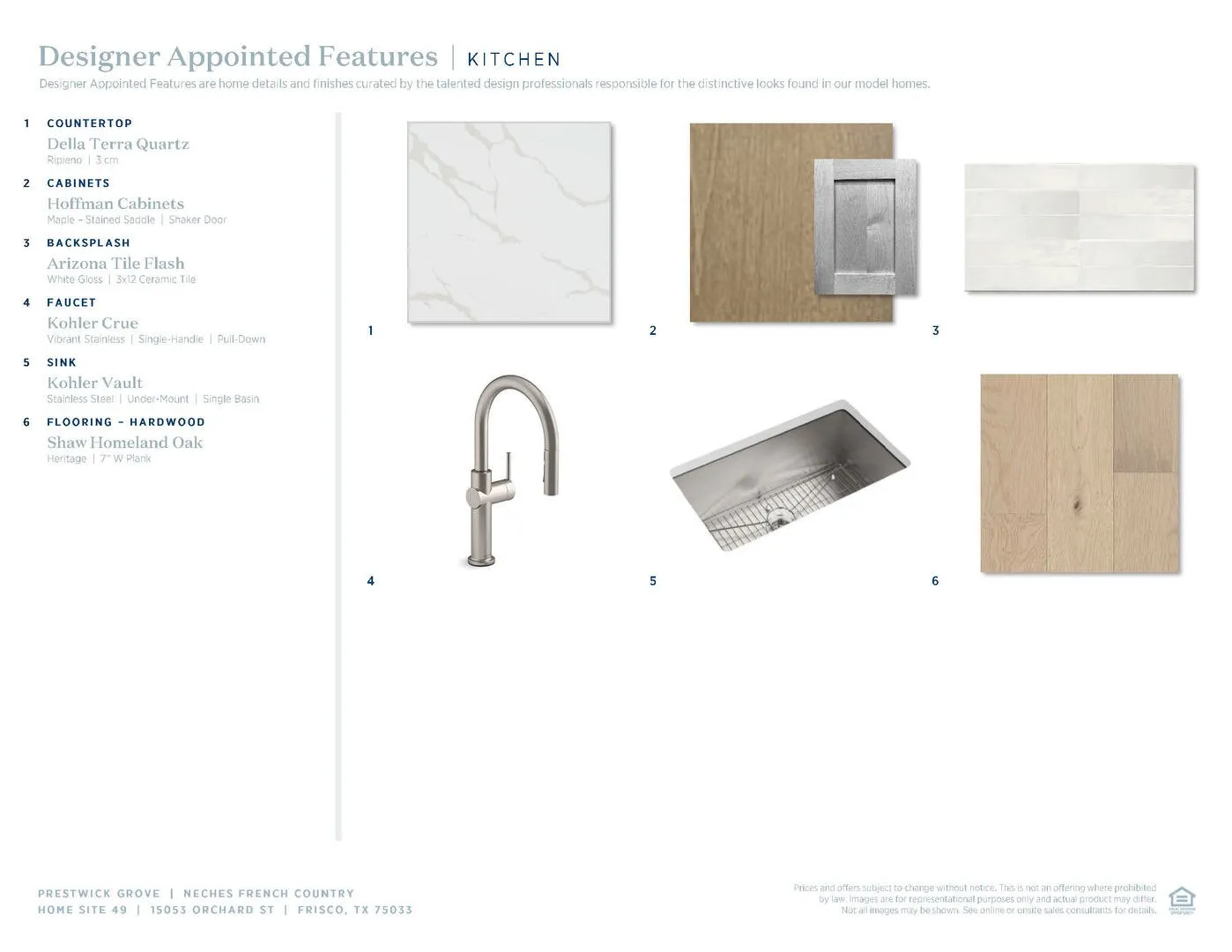 Neches French Country-Kitchen Selections
