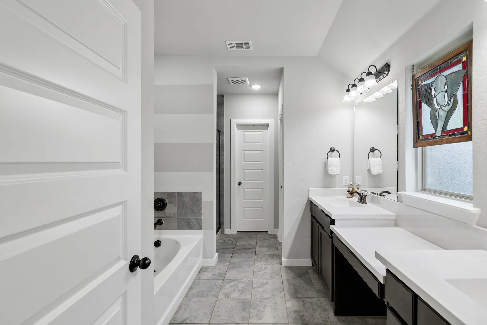 Tub and Shower available