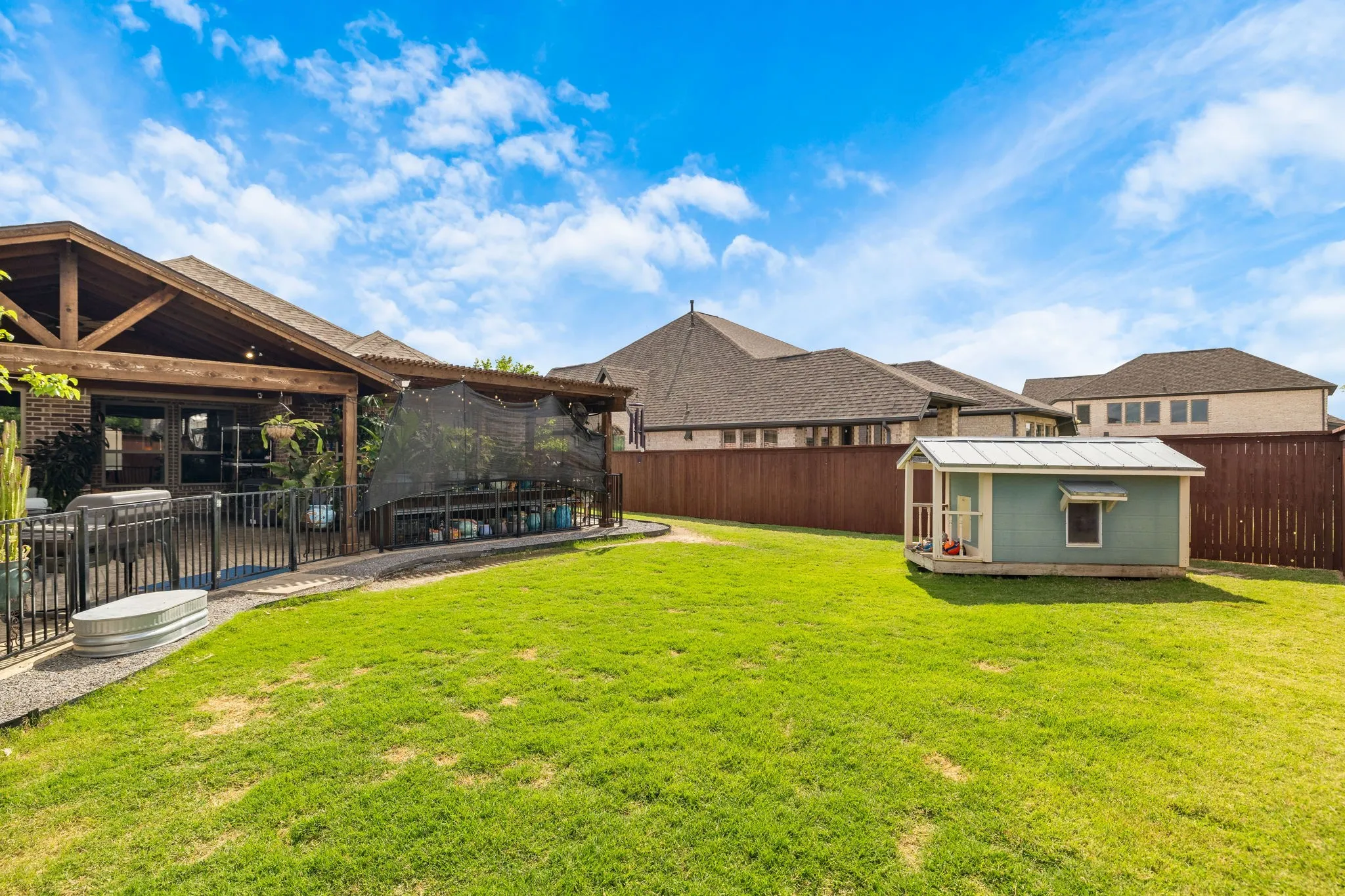 Large grassed area ..pool or whatever your heart desires