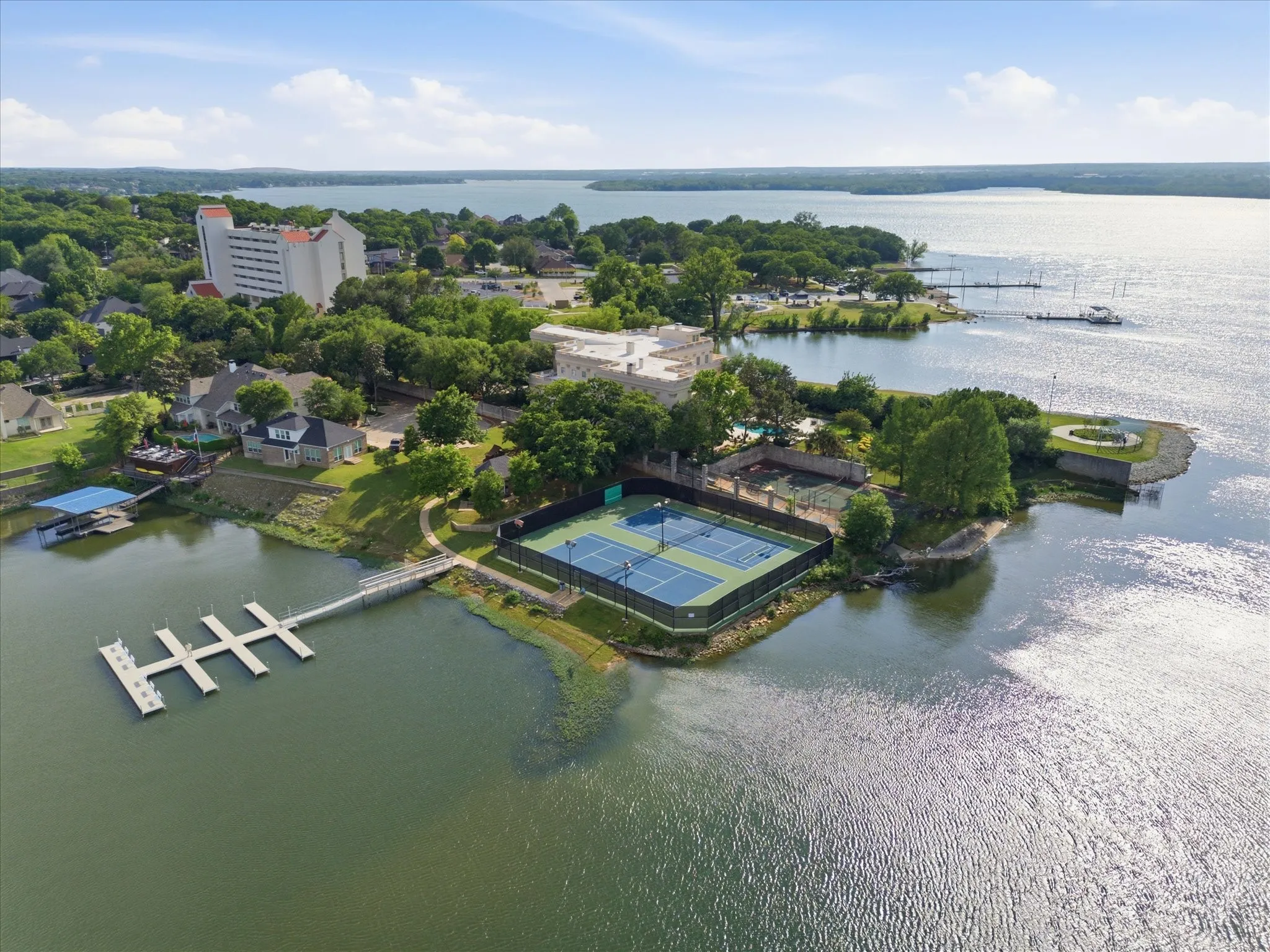 Community Tennis Courts & Boat Dock