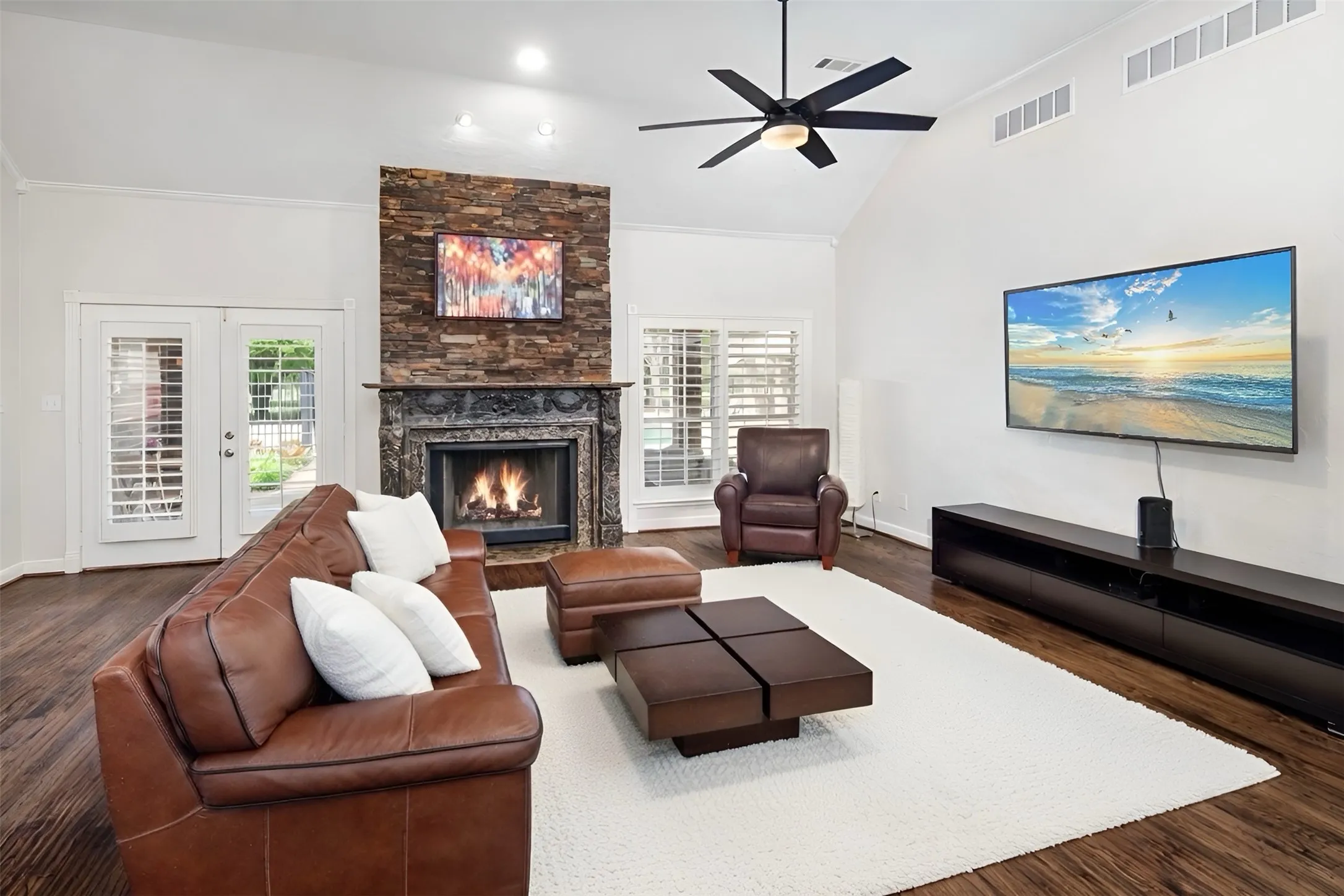 Family Room - Virtually Staged