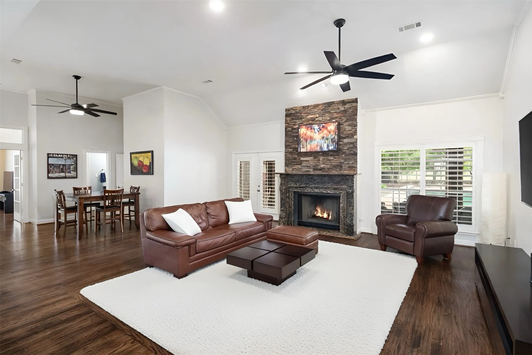 Family Room - Virtually Staged