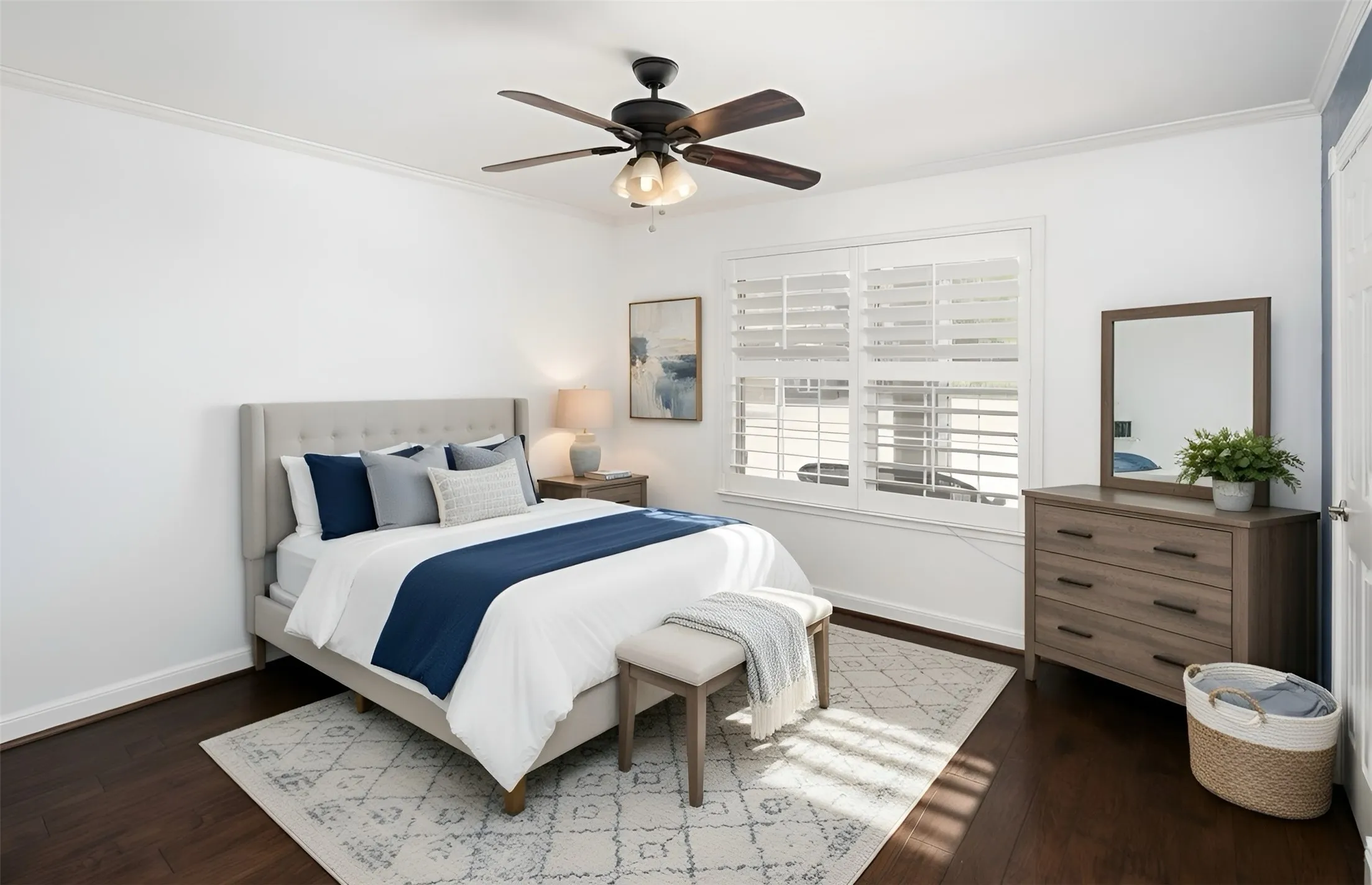 Bedroom - Virtually Staged