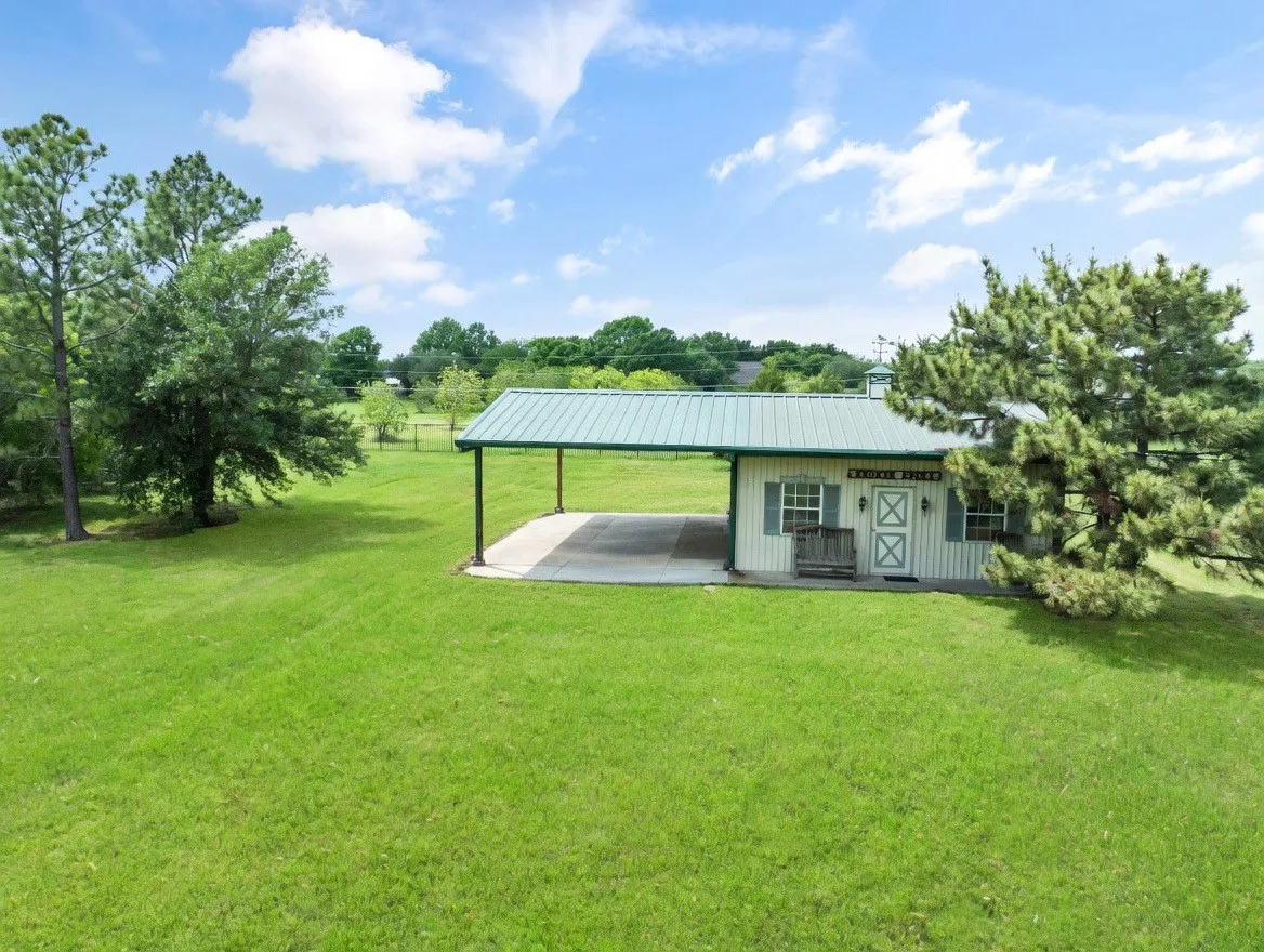 Barn with Carport