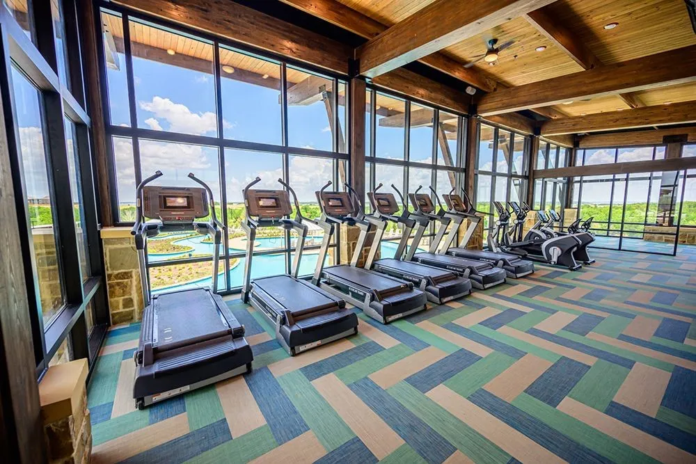 2 story fitness center