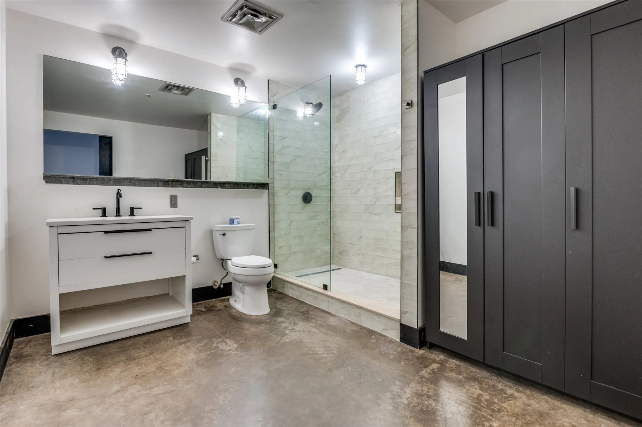 Private updated bathroom