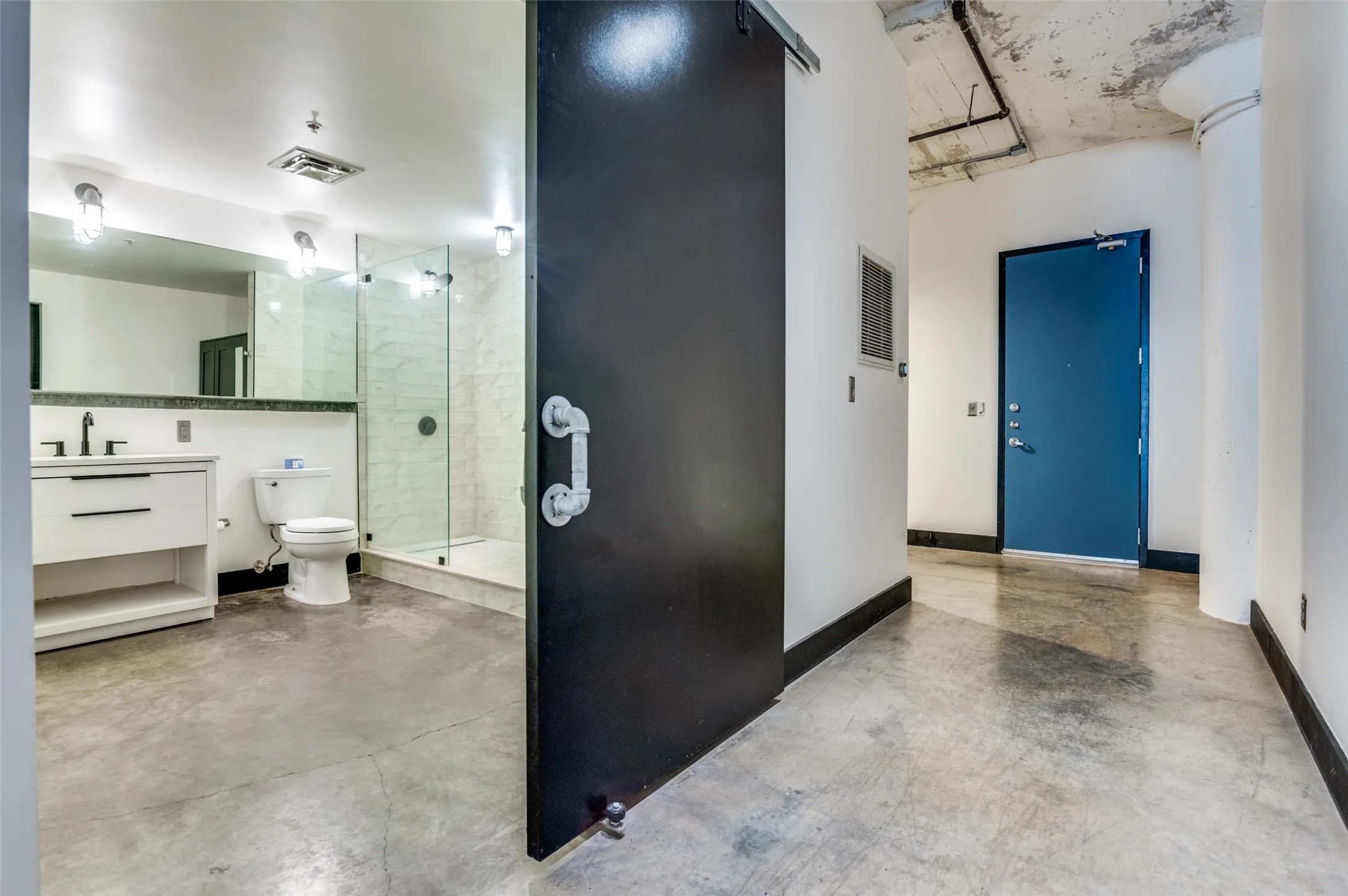 Private updated bathroom