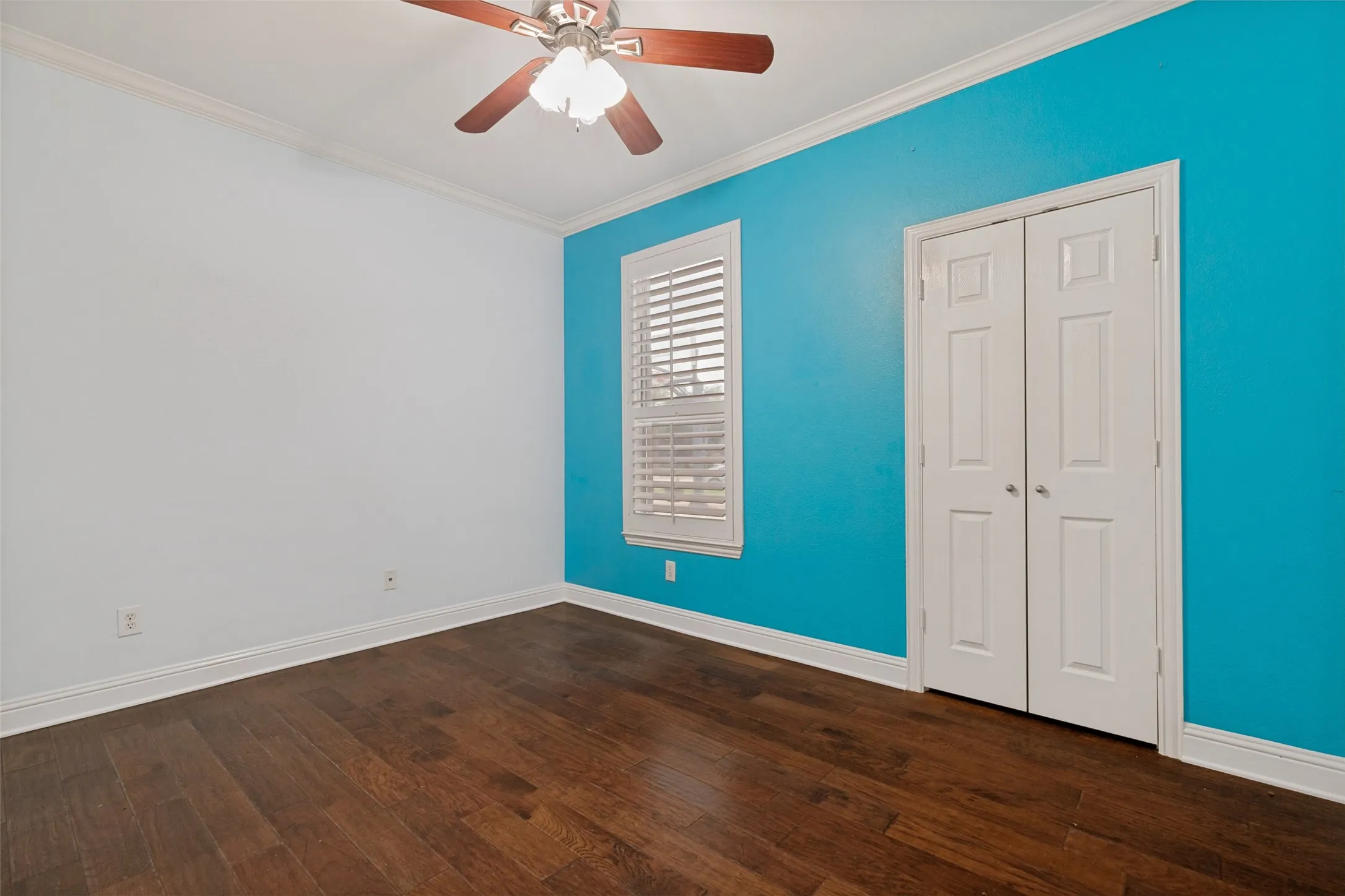 Downstairs secondary bedroom could be used as another office.