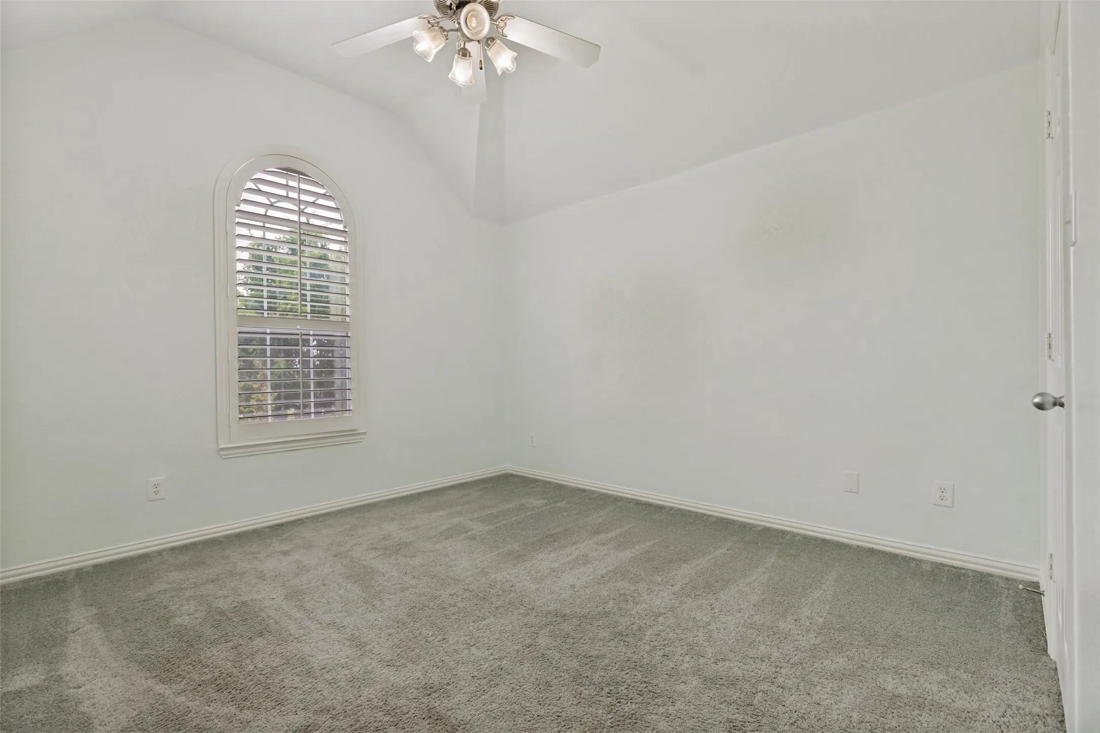 Four bedrooms are situated upstairs.