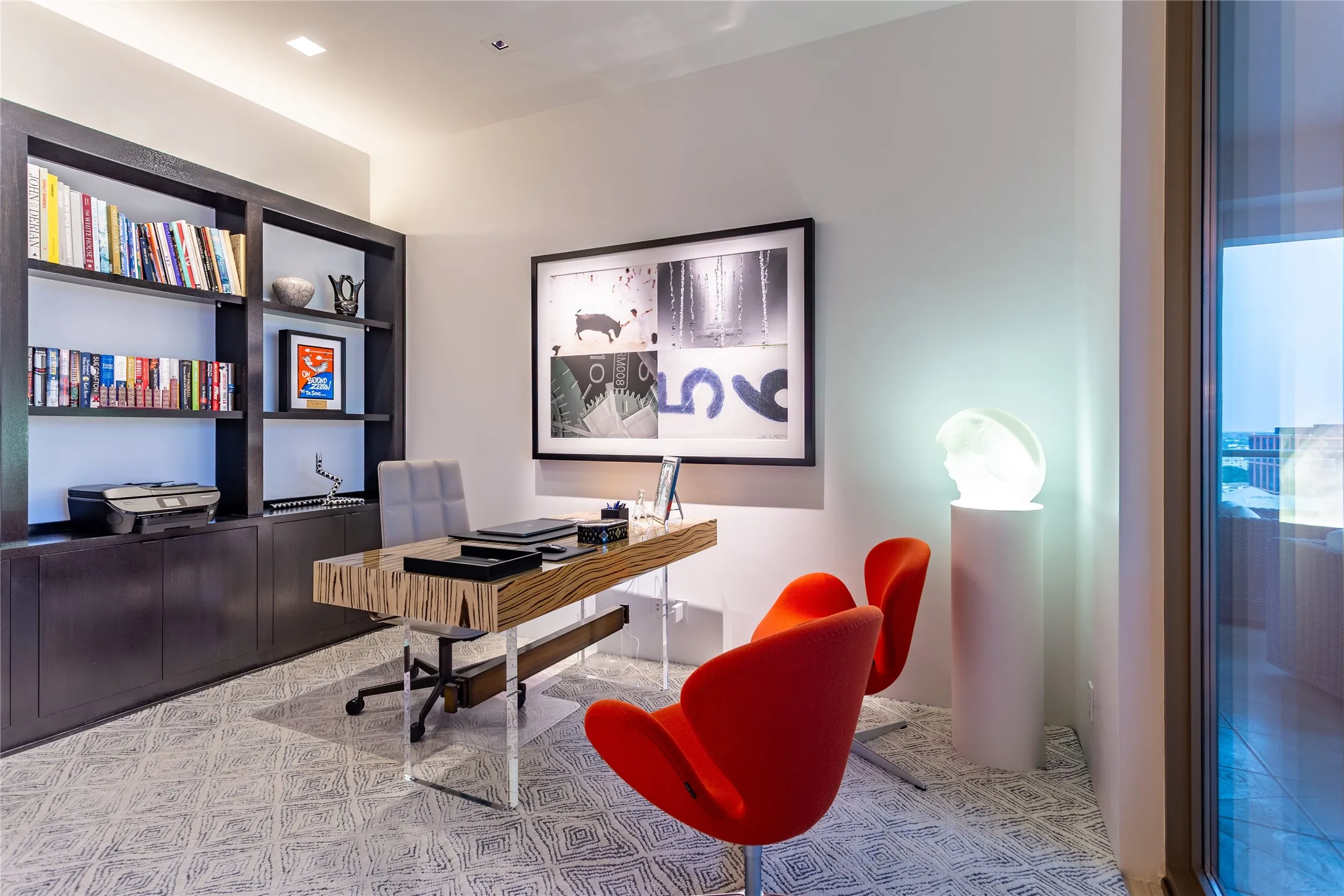 private Office with pocket door