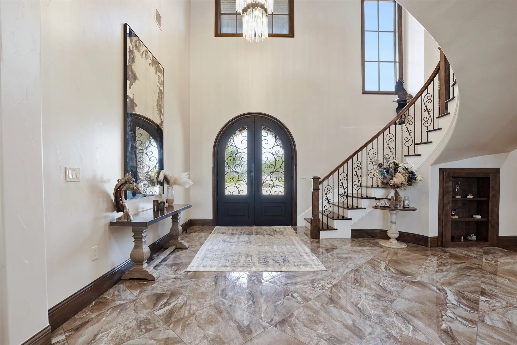 Grand entrance