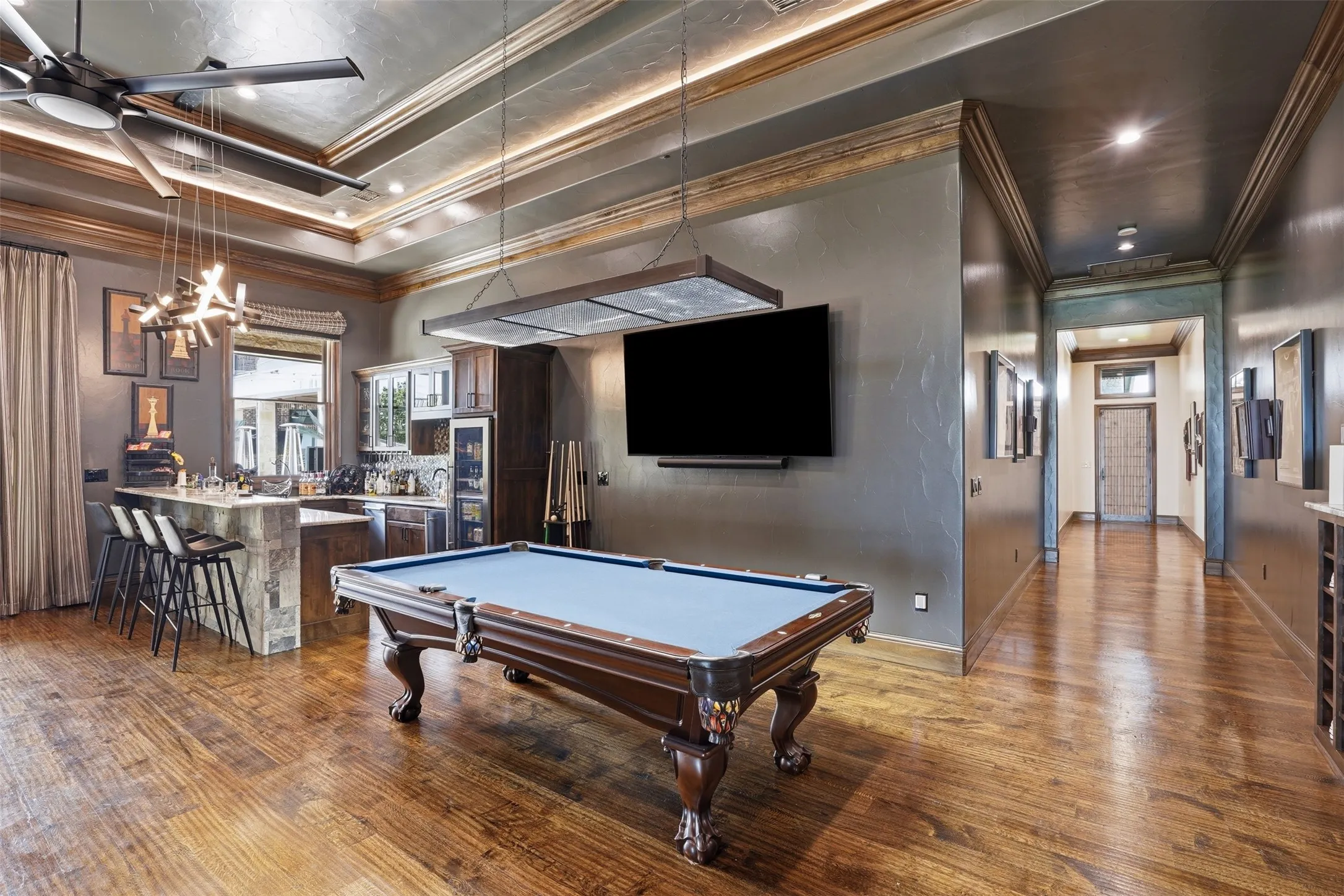 Pool Table and full bar