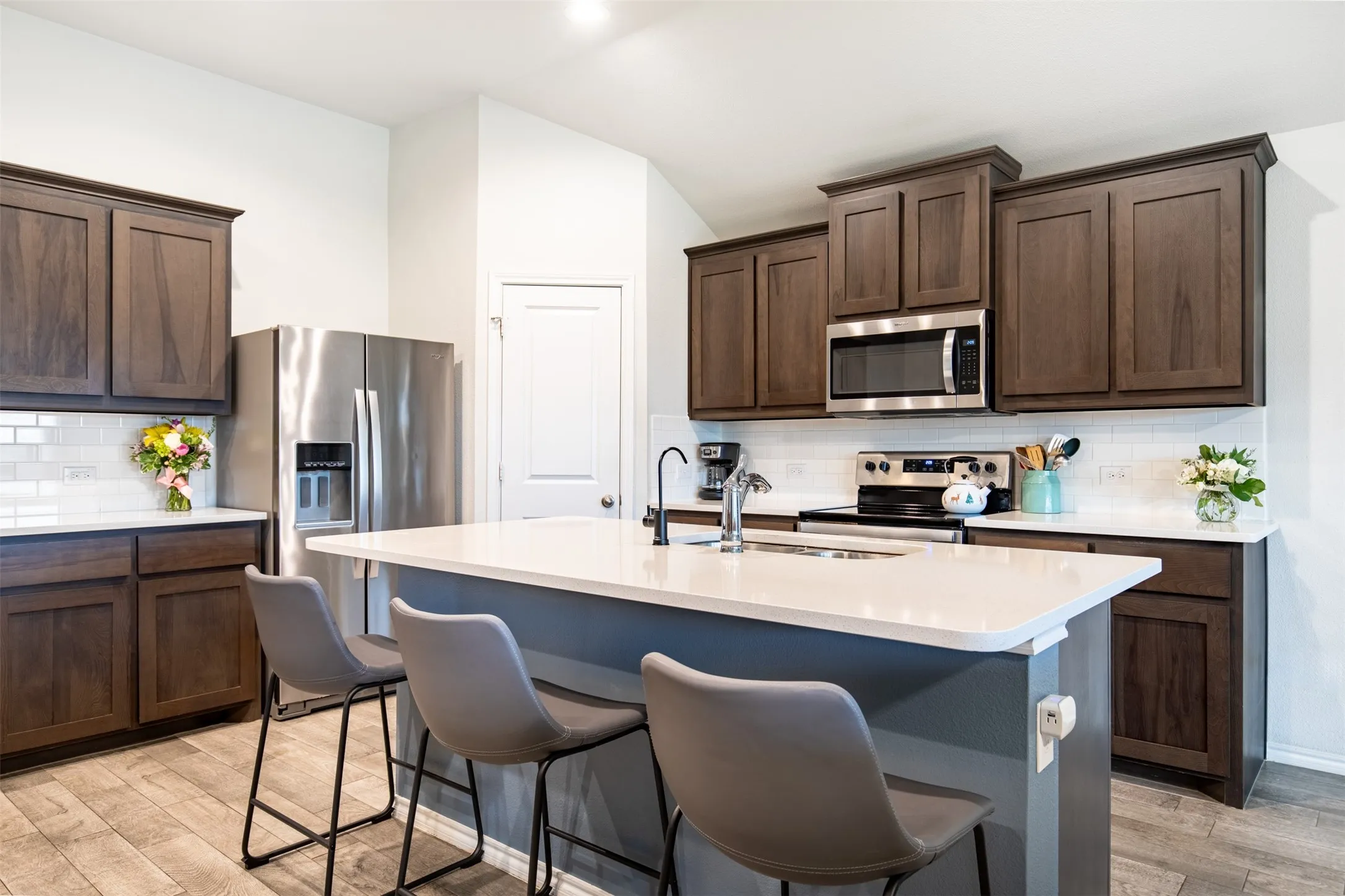 Lots of cabinet space.