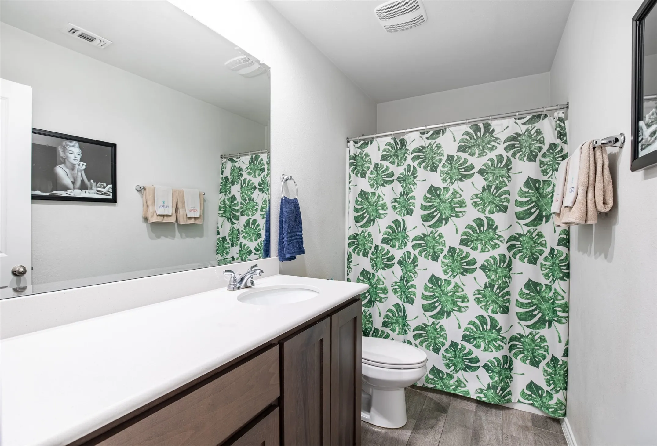Secondary bathroom