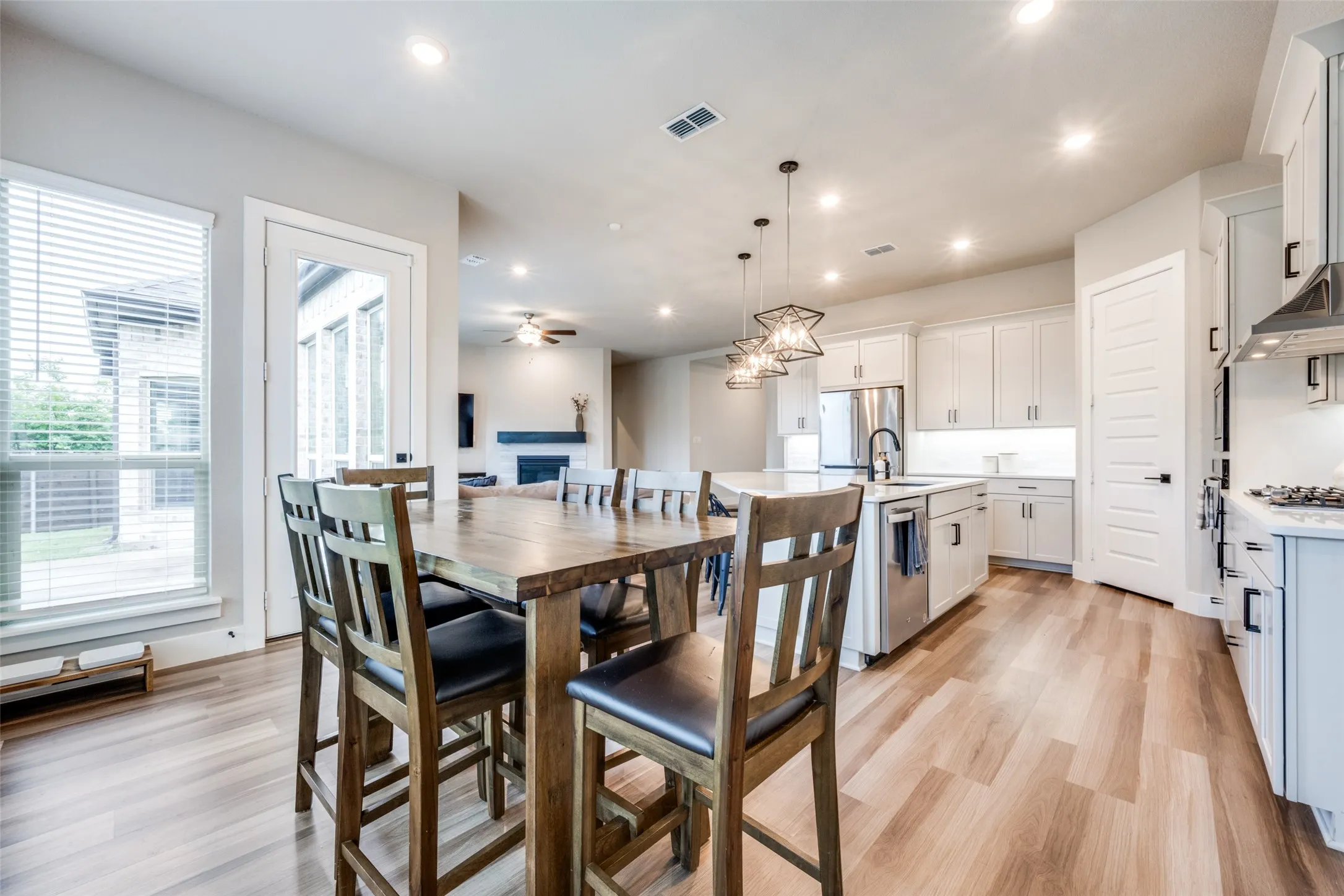 This kitchen was designed with functionality and flow in mind.