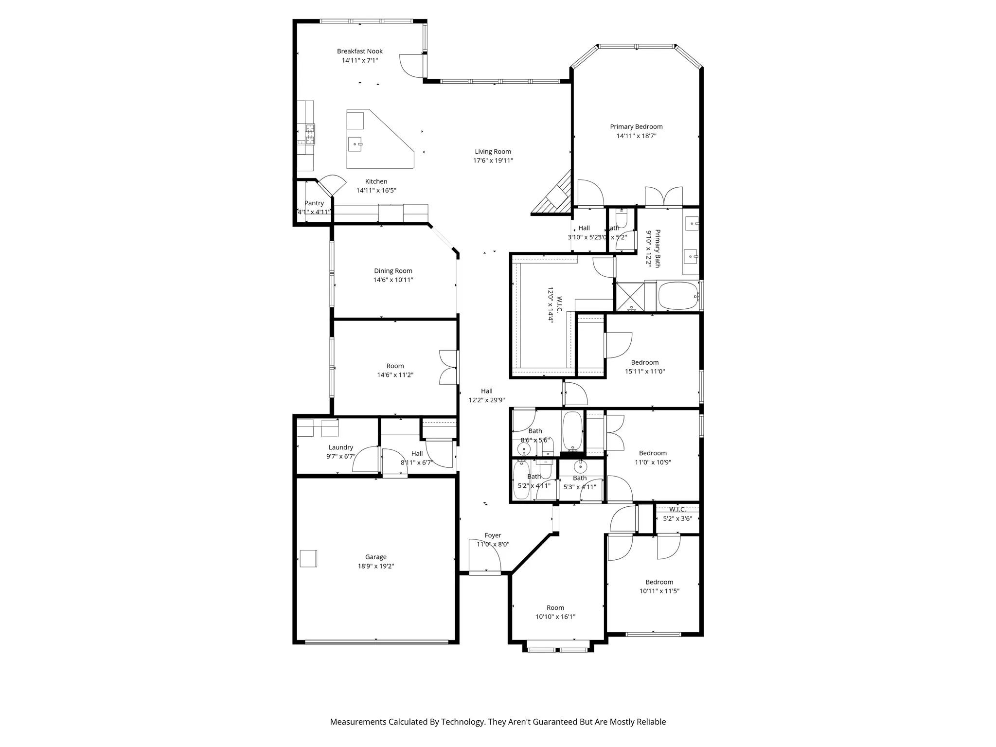 An accurate look at the well thought out floor plan.
