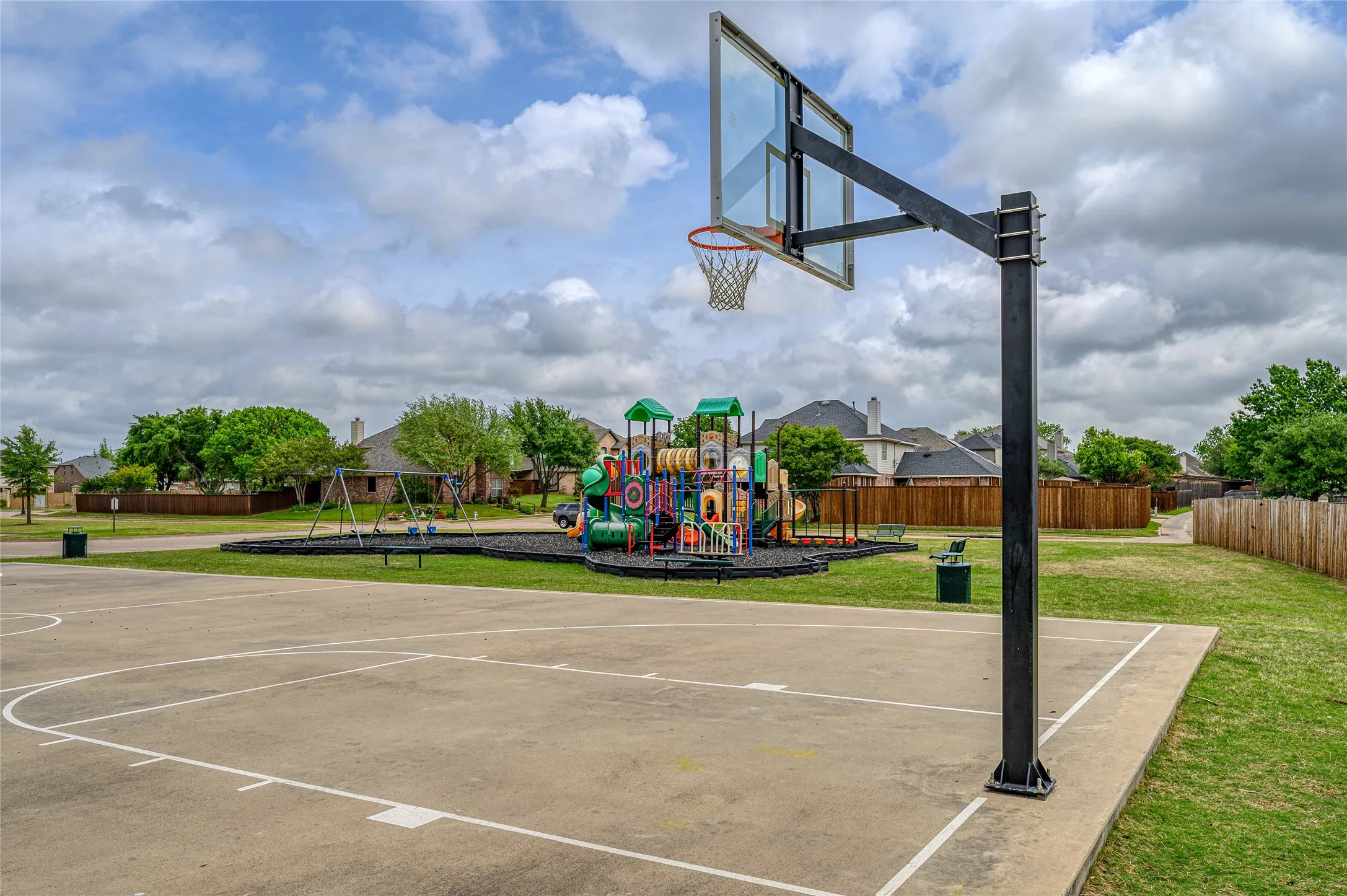 Basketball Court also