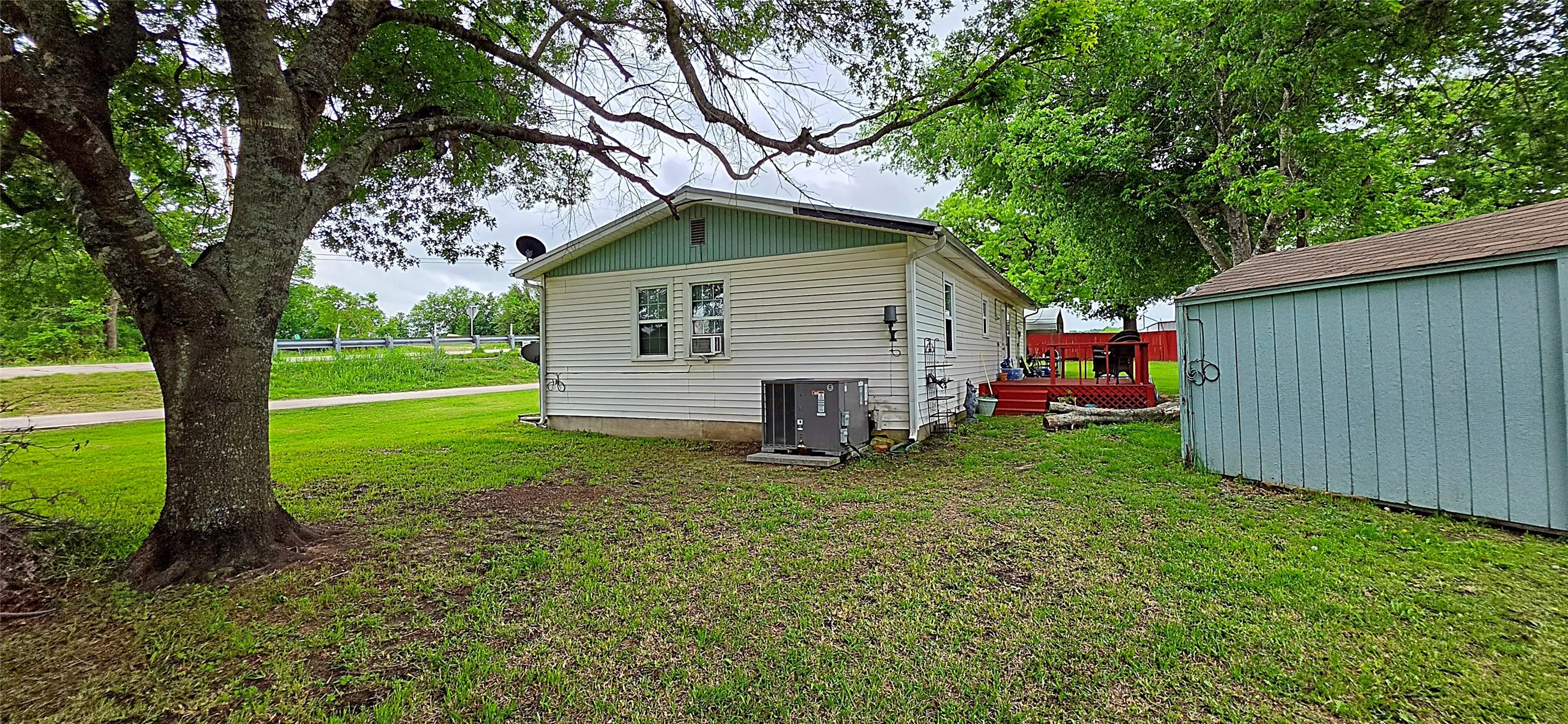 Side view of home