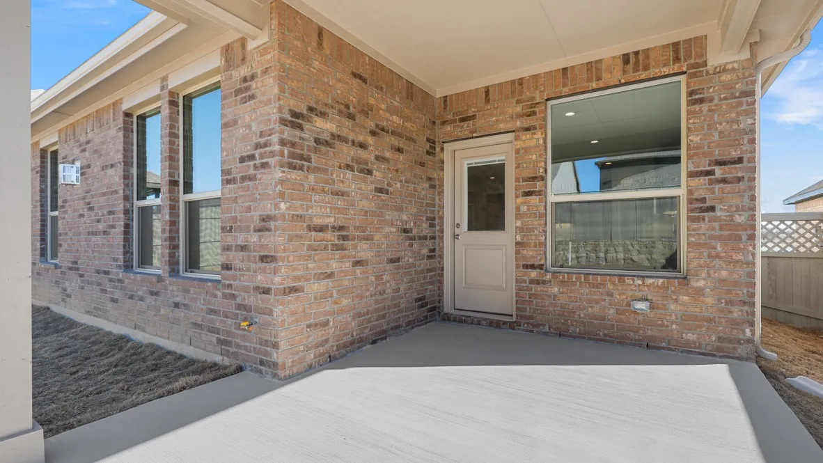 Patio- All Home and community information, including pricing, included features, terms, availability and amenities, are subject to change at any time without notice or obligation. All Drawings, pictures, photographs, video, square footages, floor plans, elevations, features, colors and sizes are approximate for illustration purposes only and will vary from the homes as built.