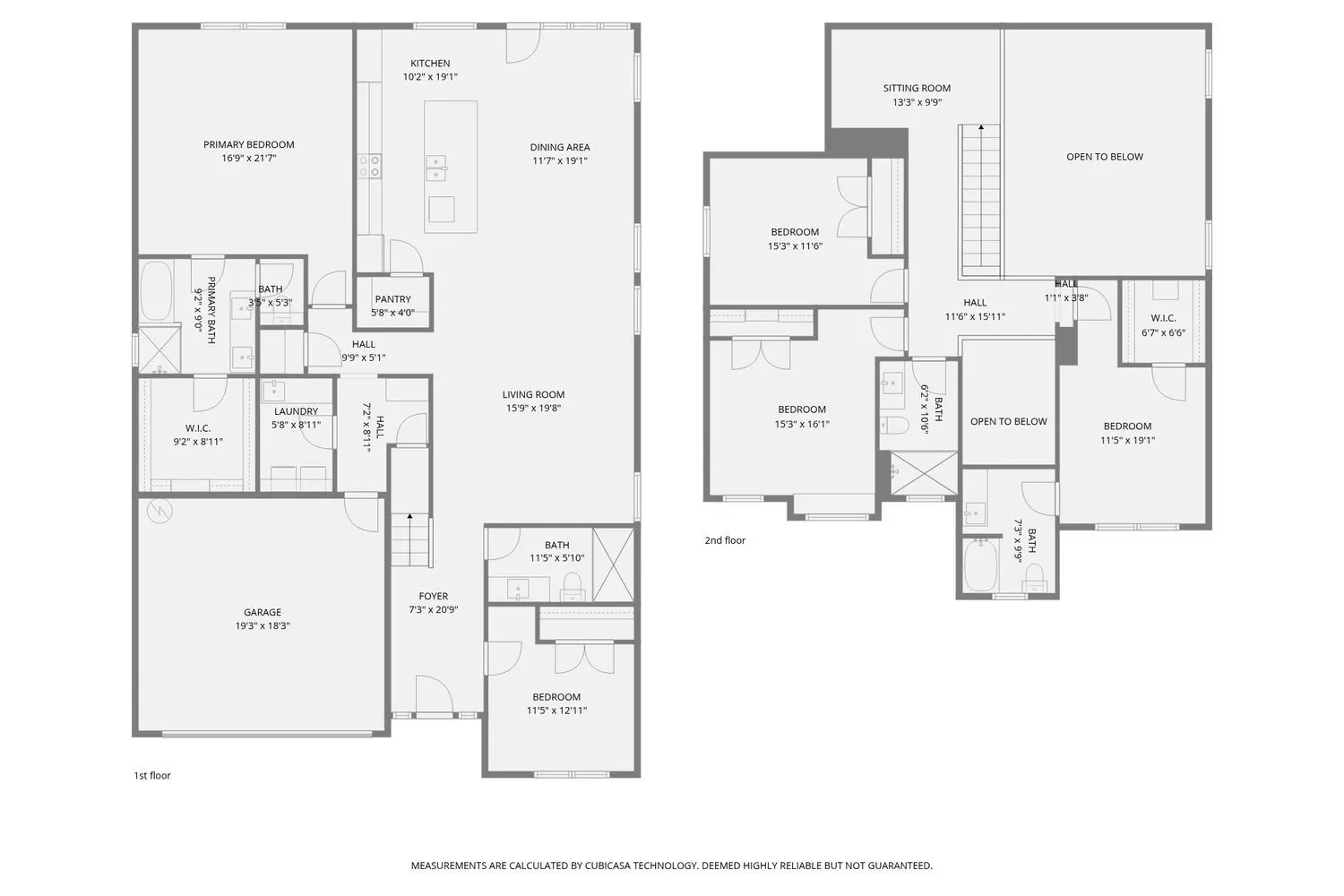 View of floor plan / room layout