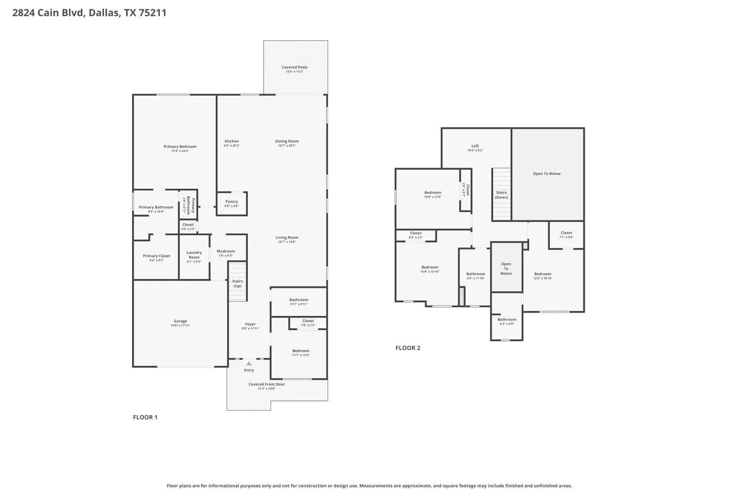 View of room layout